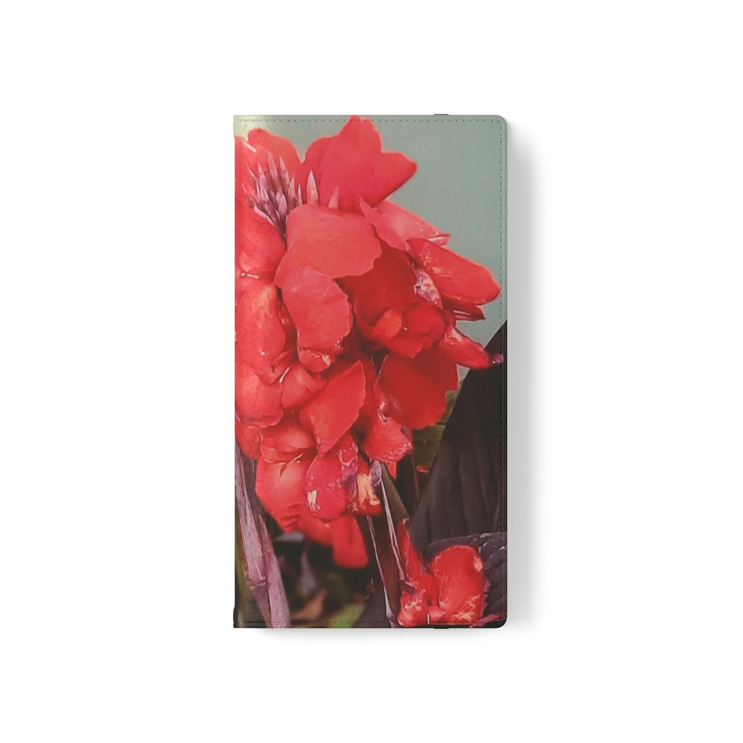 Red Canna | Folio Phone Case | High Bloom Collection | Life By Ortavia