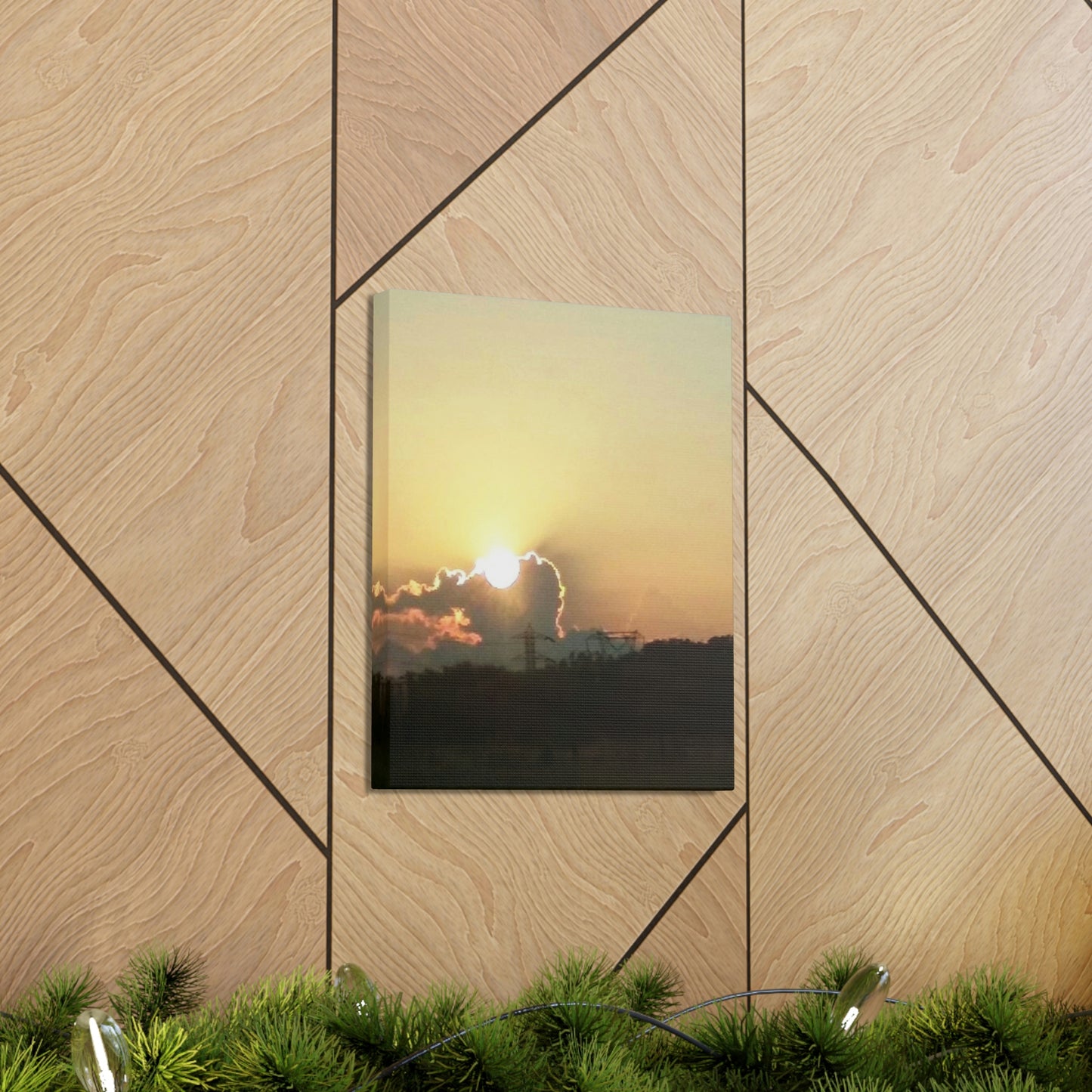 Sun in the Clouds | Wall Art Canvas | Heavens Collection | Life By Ortavia
