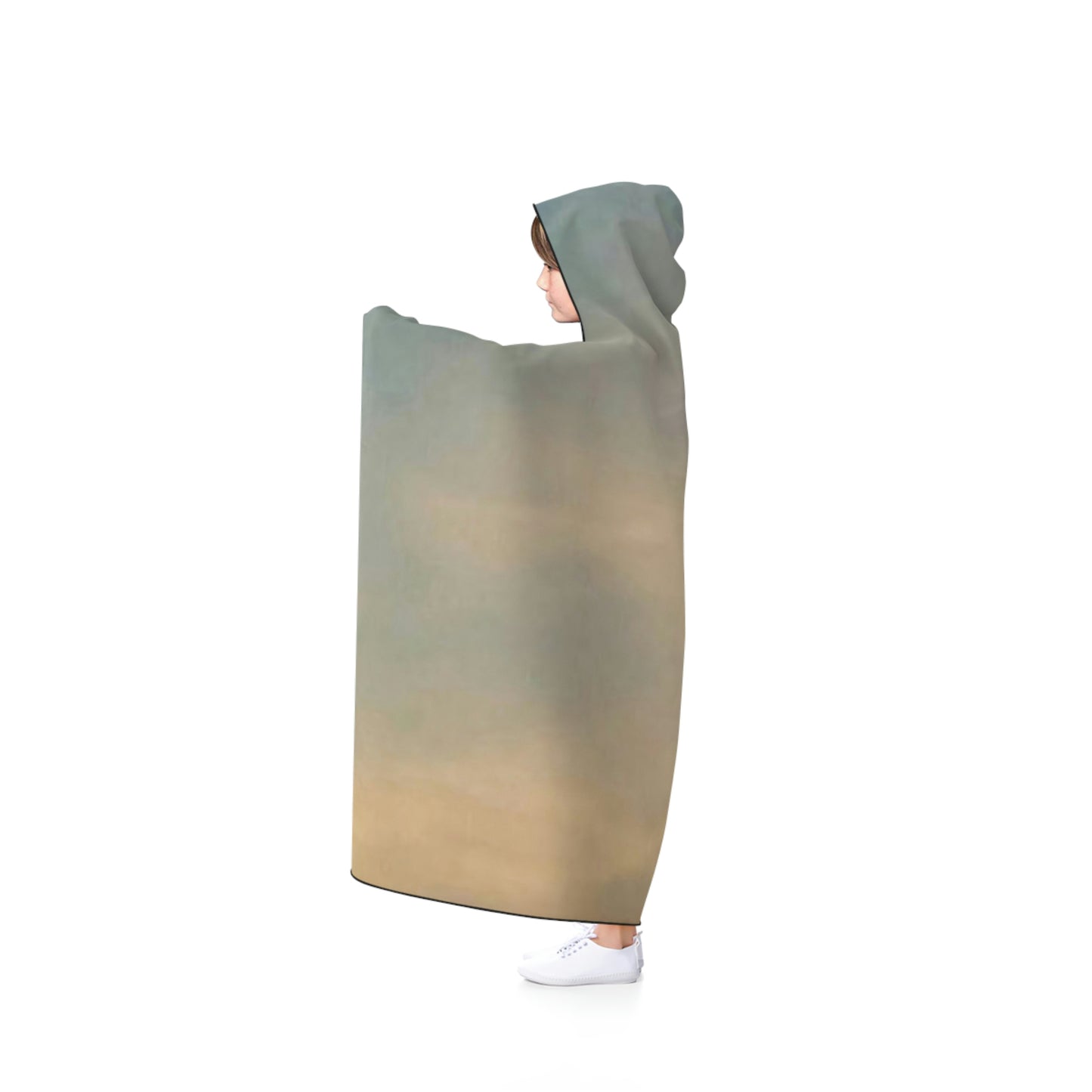 Pink and Blue Skies | Hooded Blanket 50 x 40 | Life By Ortavia