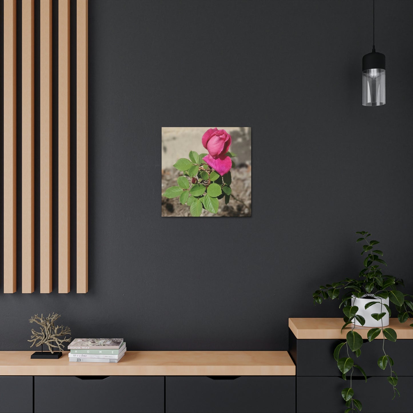 Dear Pink Rosa | High Bloom Collection | Canvas | Life By Ortavia