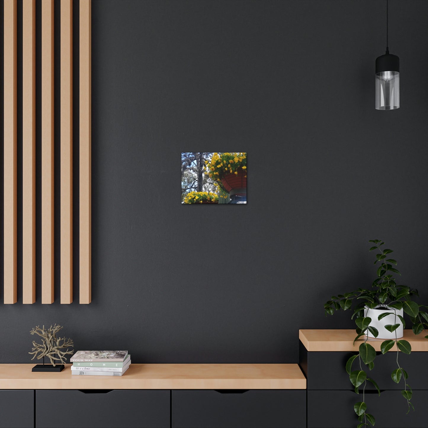 Yellow Pansies Downtown | Wall Art Canvas | High Bloom Collection | Life By Ortavia