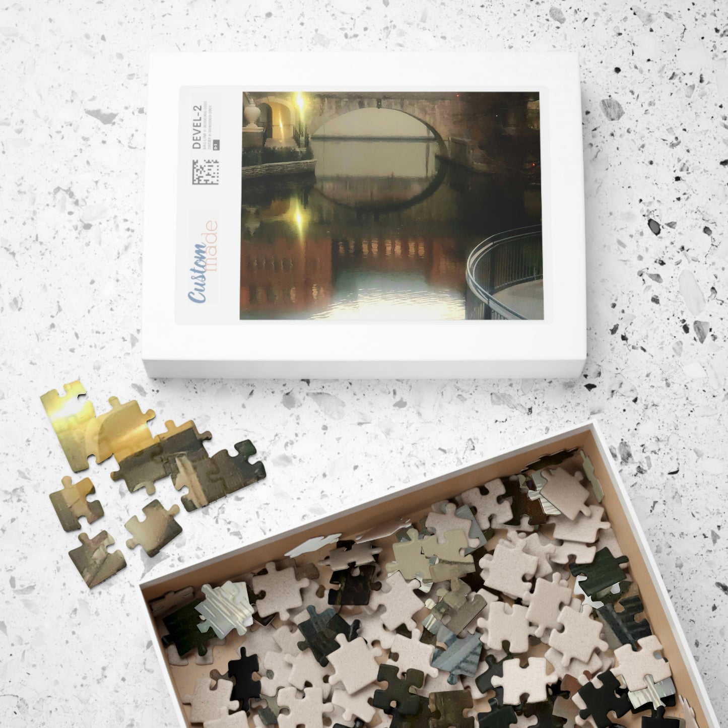 Downtown San Antonio | Puzzle | 110 252 500 1014 pc | Urban Geographic Collection | Life By Ortavia