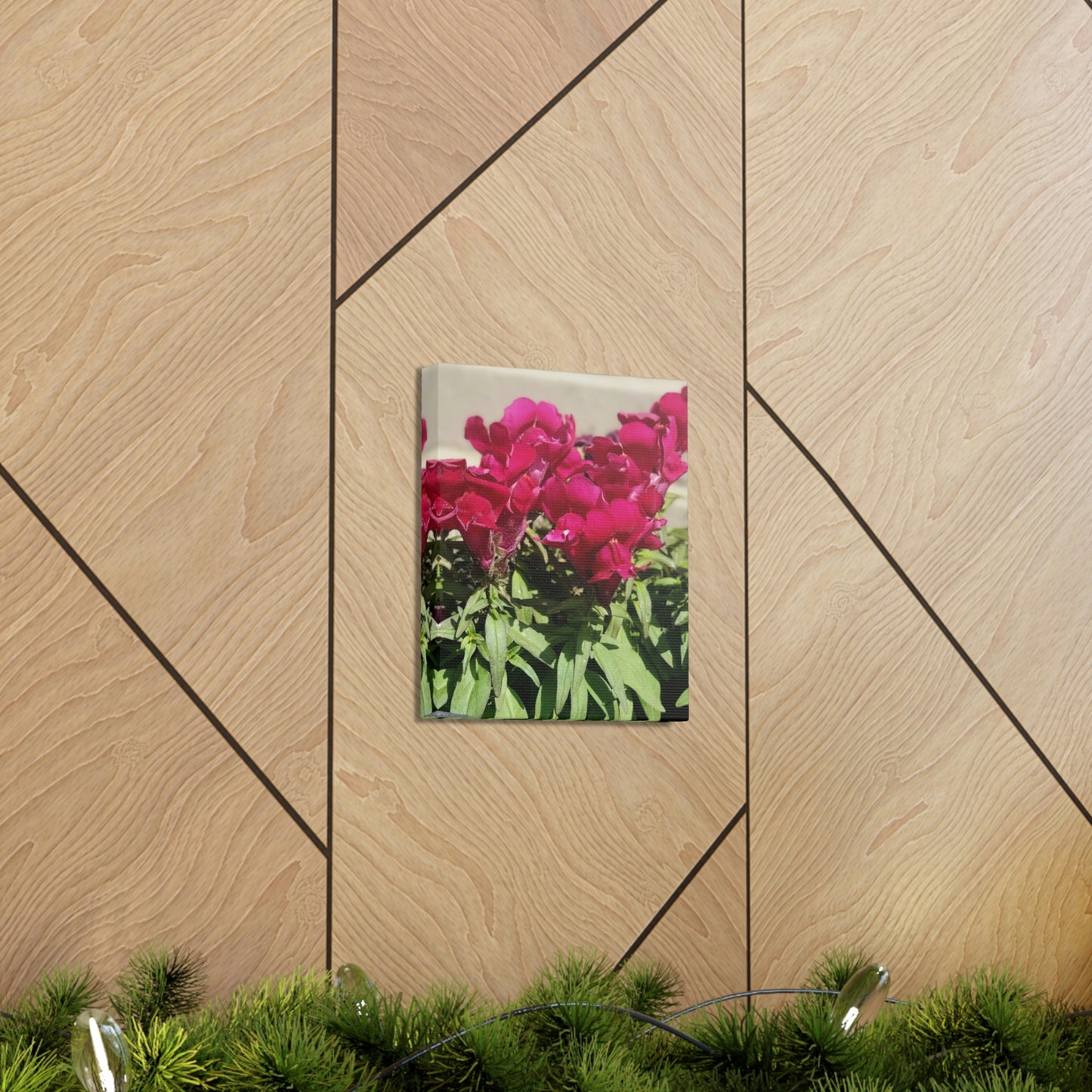 Magenta Snapdragon | Wall Art Canvas | High Bloom Collection | Life By Ortavia