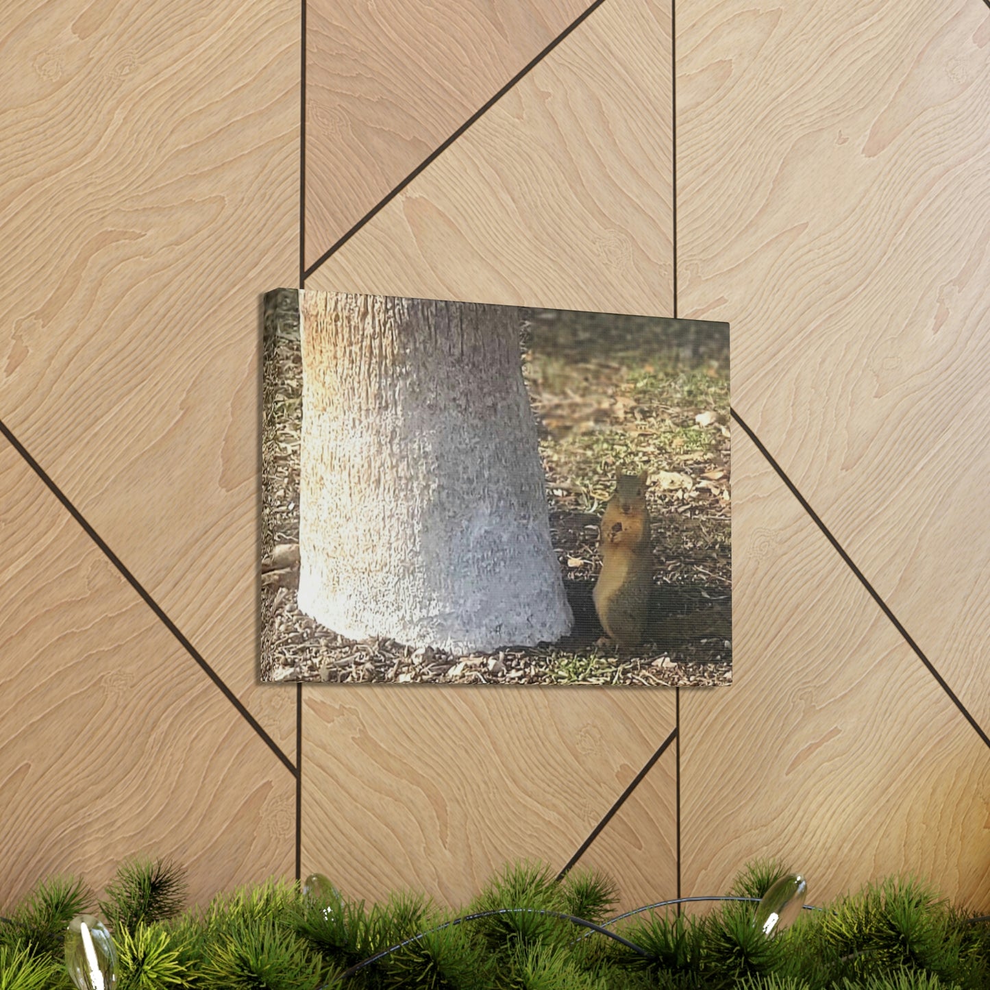Squirrel and A Nut | Wall Art Print | Urban Geographic Collection | Life By Ortavia