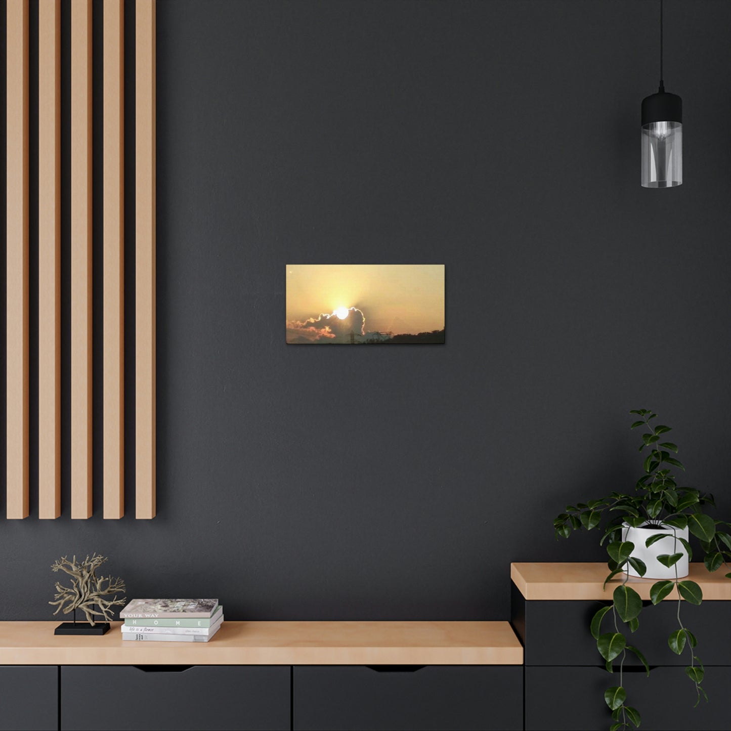 Sun in the Clouds | Wall Art Canvas | Heavens Collection | Life By Ortavia
