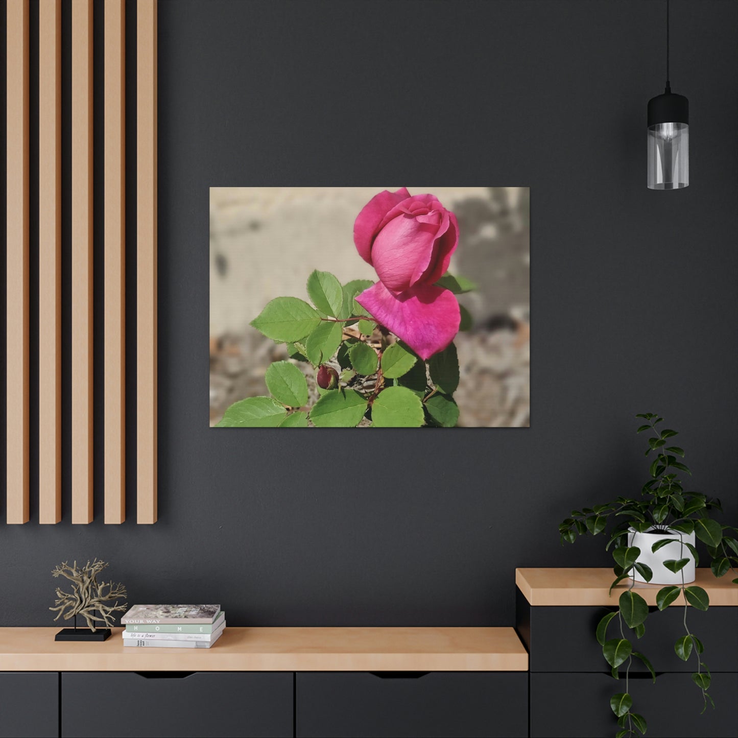 Dear Pink Rosa | High Bloom Collection | Canvas | Life By Ortavia