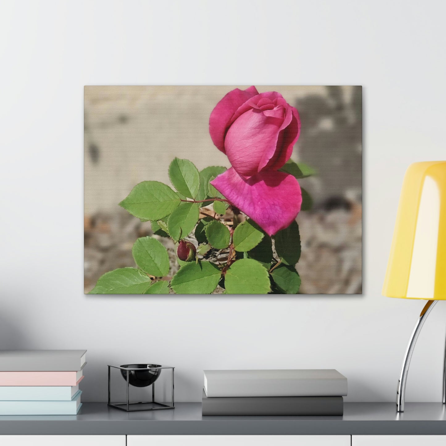 Dear Pink Rosa | High Bloom Collection | Canvas | Life By Ortavia