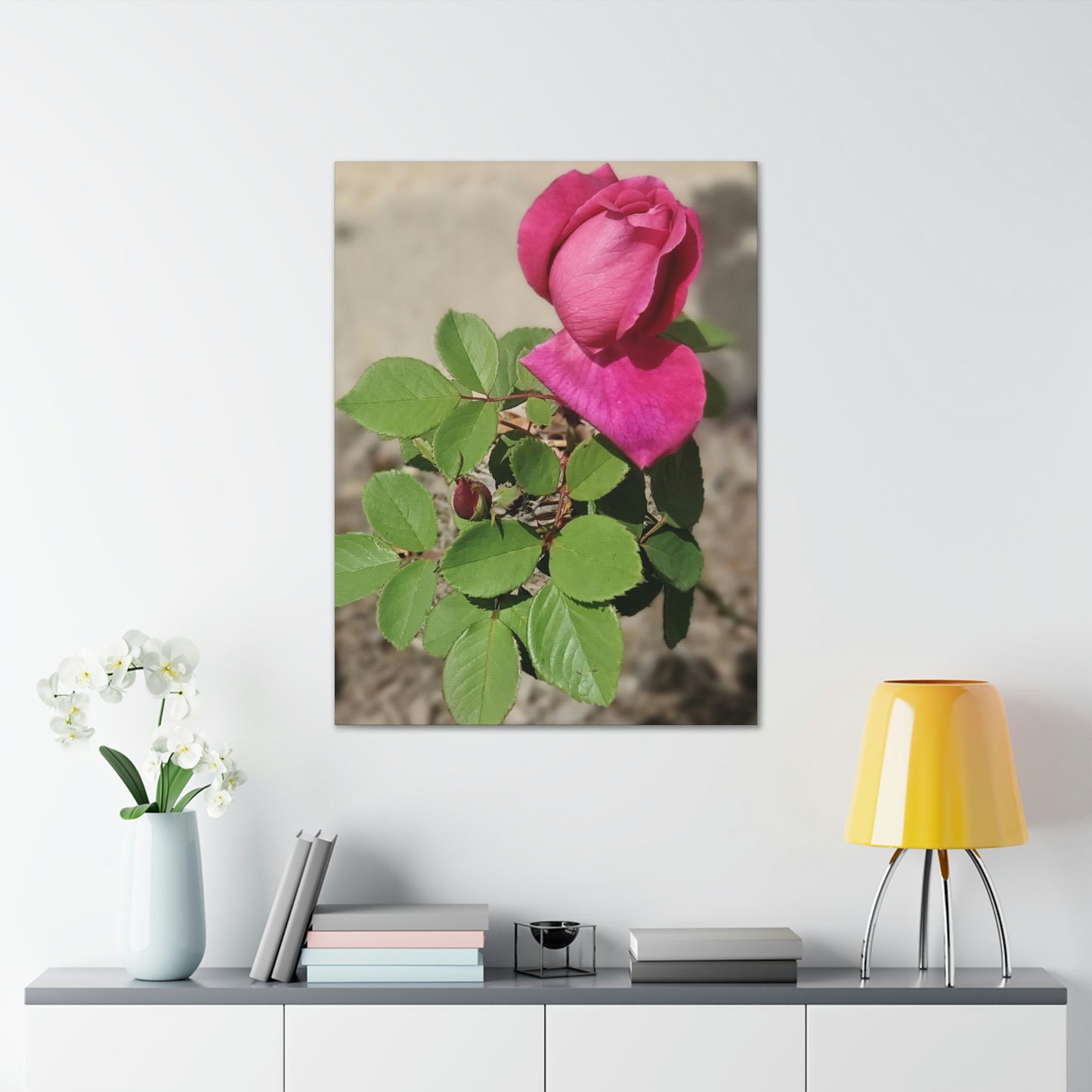 Dear Pink Rosa | High Bloom Collection | Canvas | Life By Ortavia