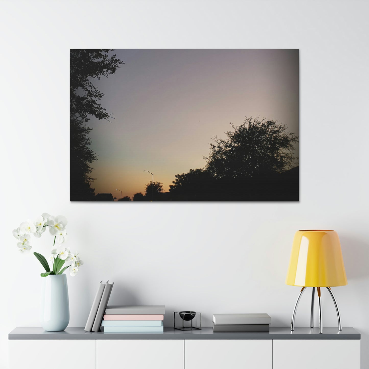 Rainbow Sunset | Wall Art Canvas | Heavens Collection | Life By Ortavia