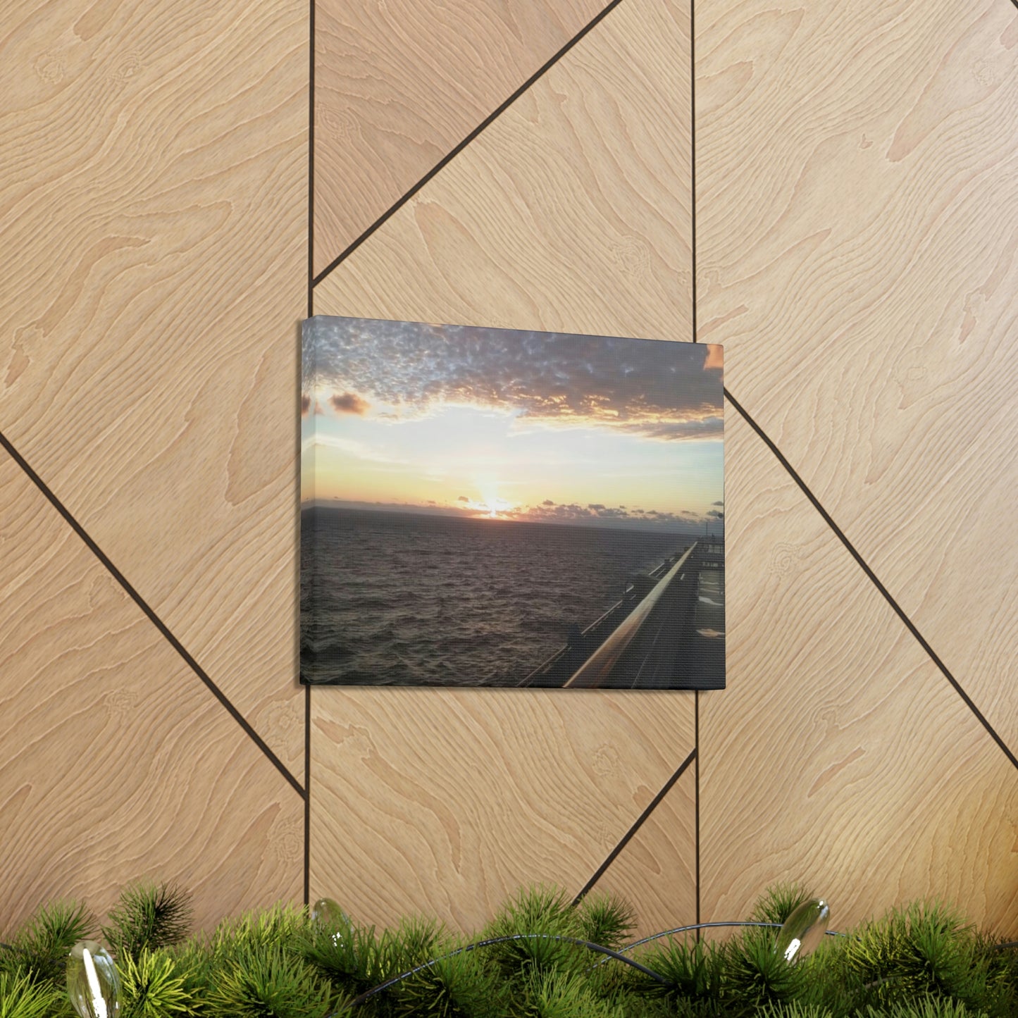 Sunrise In the Gulf of Mexico | Heavens Collection | Wall Art Print | Life By Ortavia
