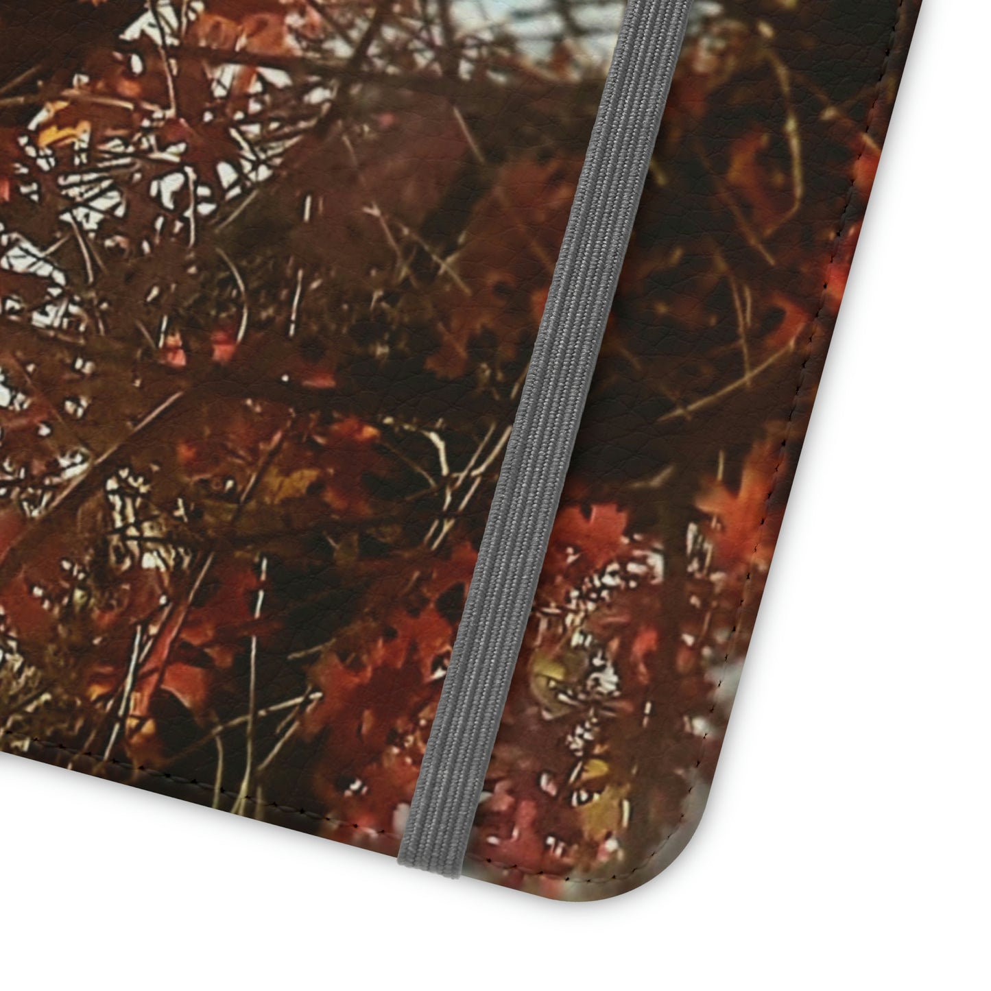 Red Autumn Leaves | Folio Phone Case | High Bloom Collection | Life By Ortavia