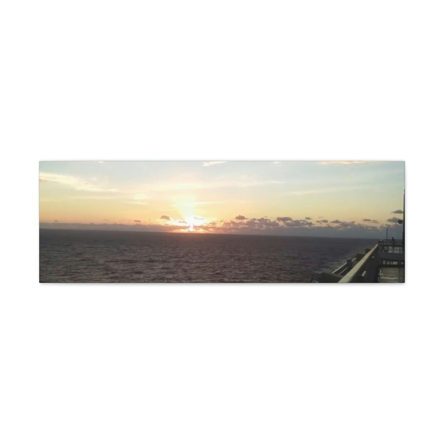 Sunrise In the Gulf of Mexico | Heavens Collection | Wall Art Print | Life By Ortavia