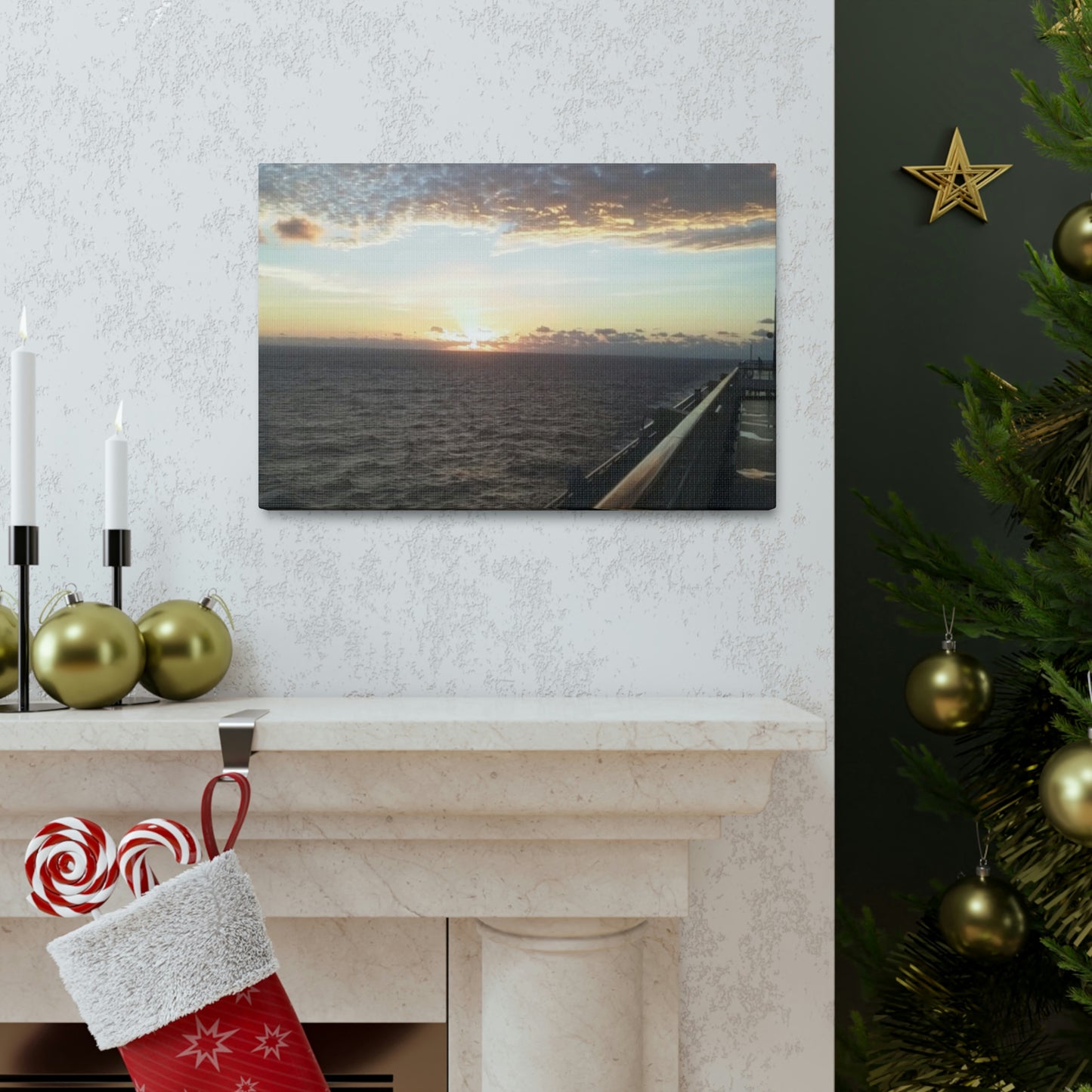 Sunrise In the Gulf of Mexico | Heavens Collection | Wall Art Print | Life By Ortavia