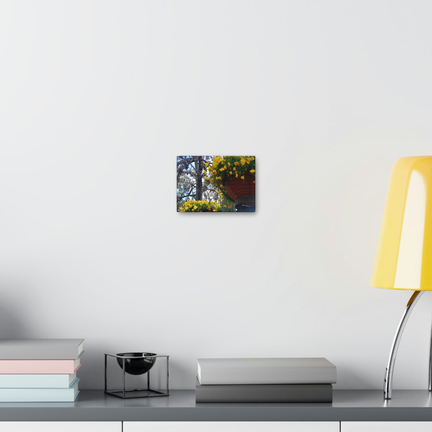 Yellow Pansies Downtown | Wall Art Canvas | High Bloom Collection | Life By Ortavia