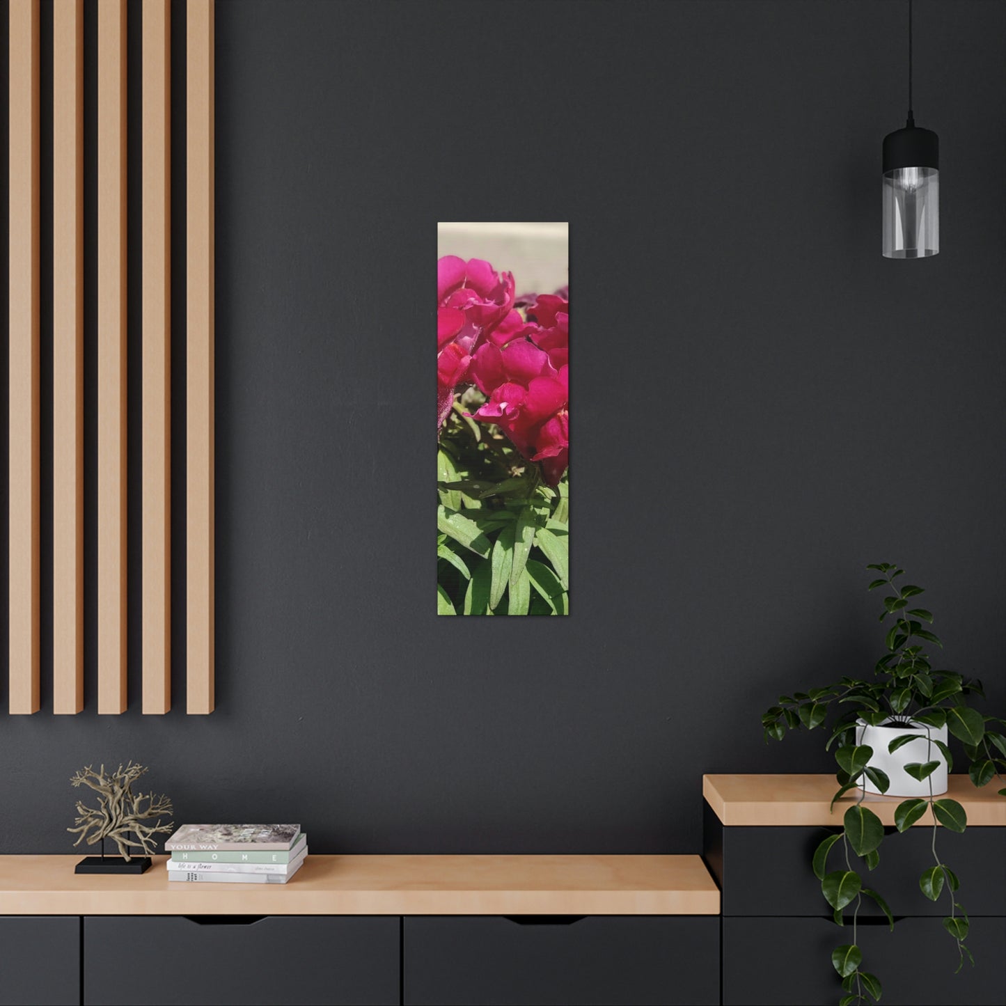 Magenta Snapdragon | Wall Art Canvas | High Bloom Collection | Life By Ortavia