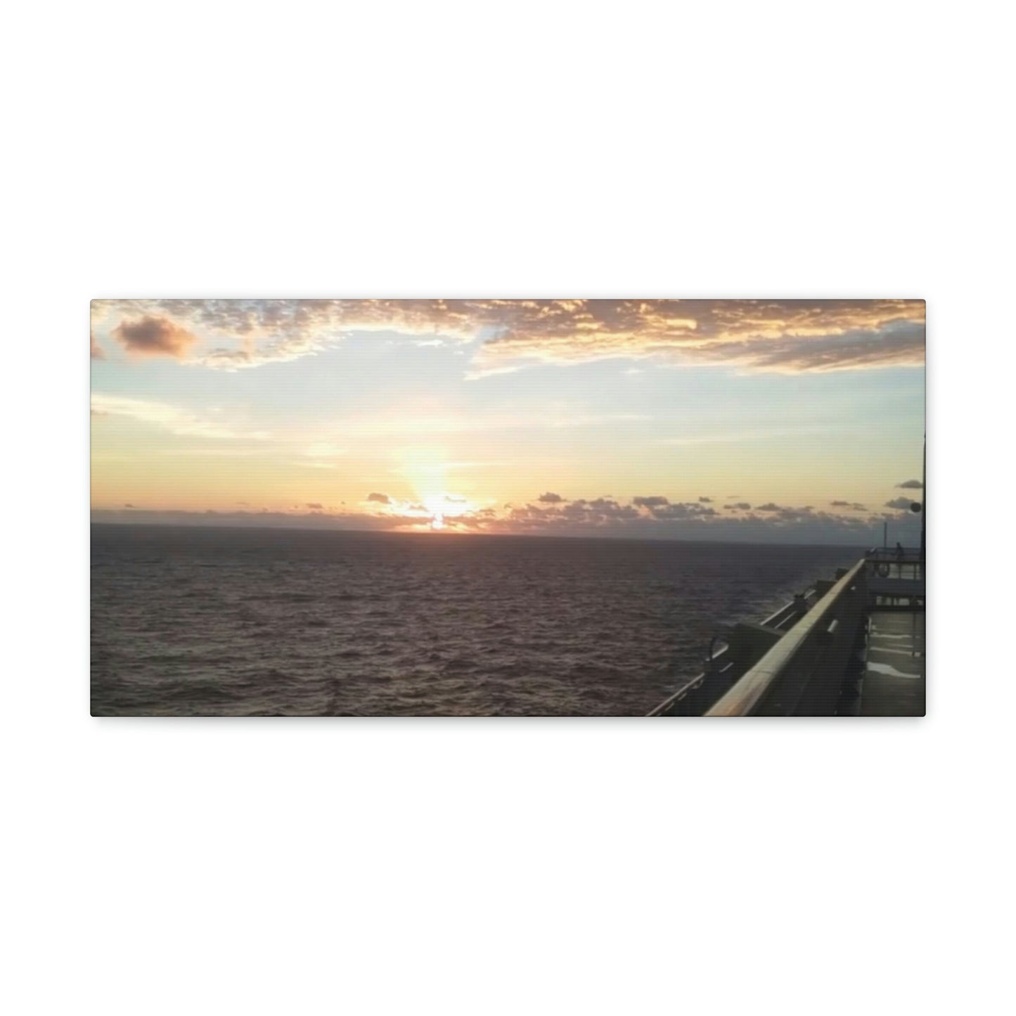 Sunrise In the Gulf of Mexico | Heavens Collection | Wall Art Print | Life By Ortavia