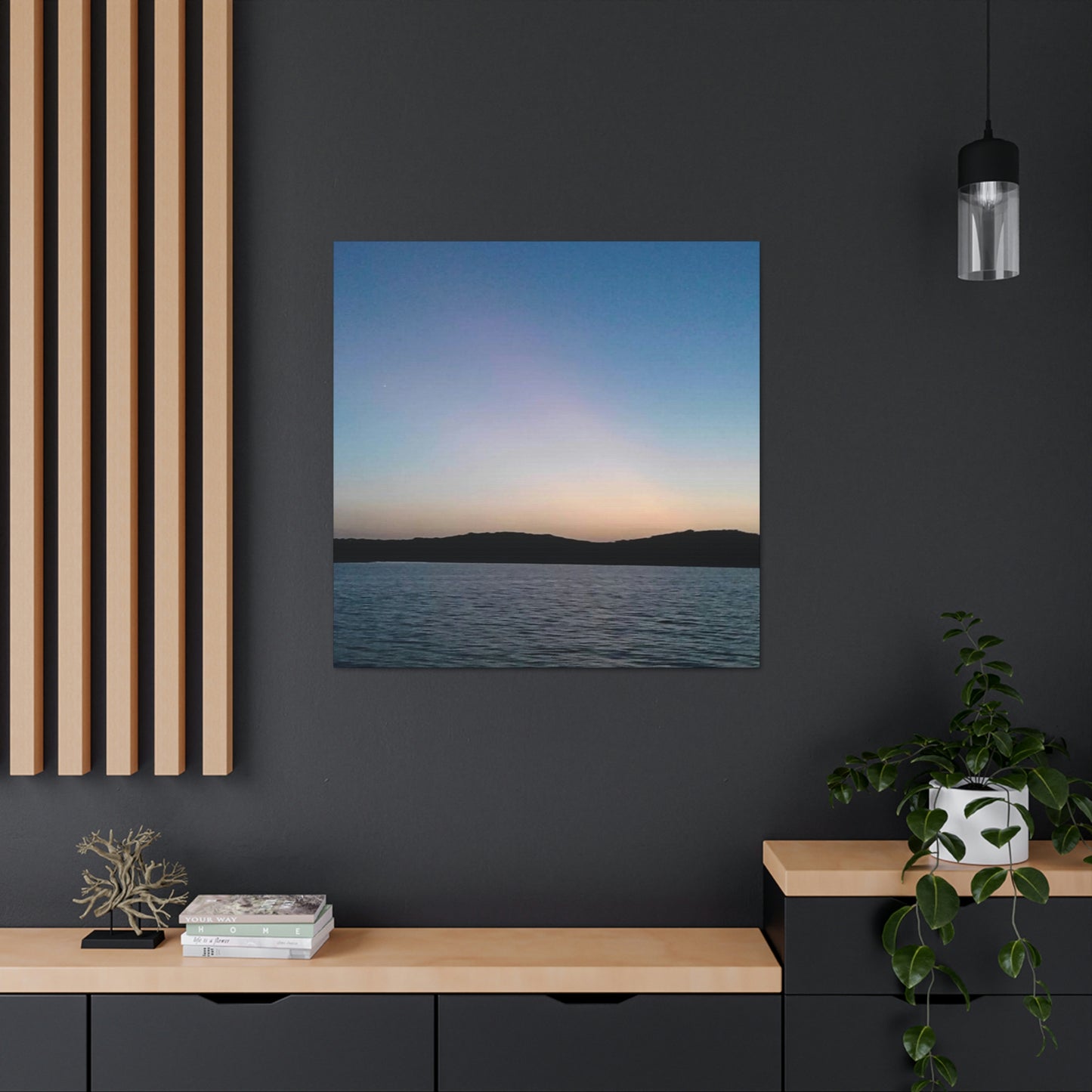 Art Prints & Wall Art, Canvas Gallery Wraps with Night At the Lake Signature Art Print