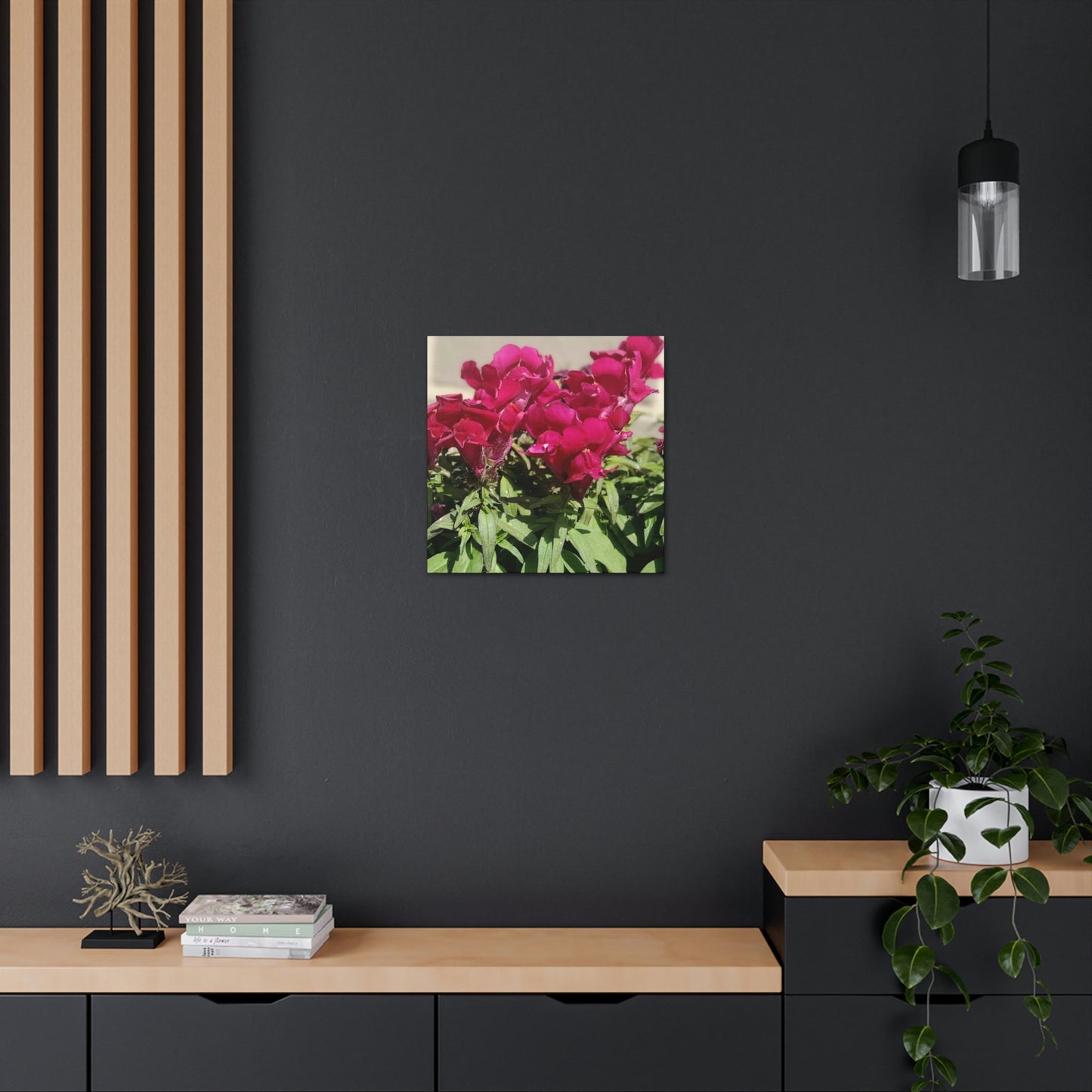 Magenta Snapdragon | Wall Art Canvas | High Bloom Collection | Life By Ortavia