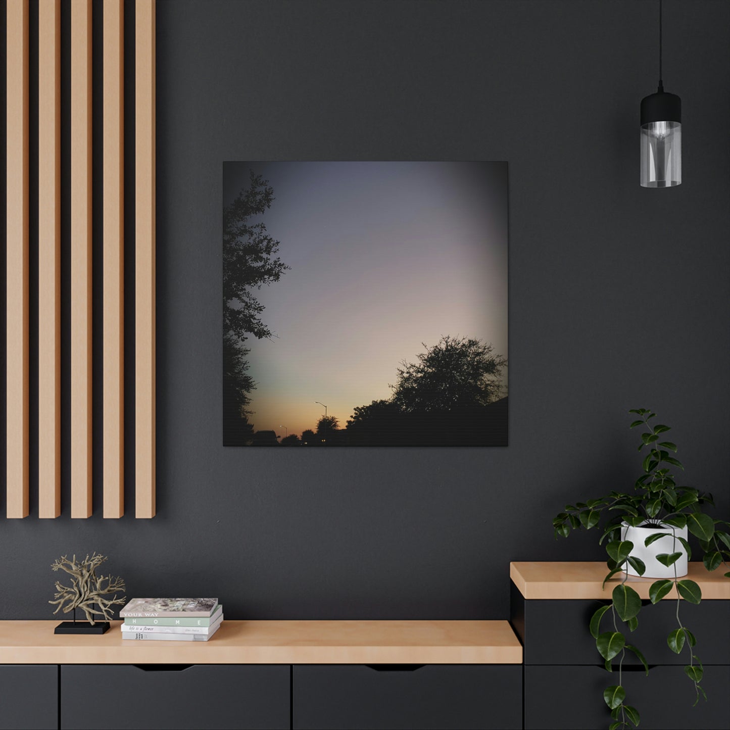 Rainbow Sunset | Wall Art Canvas | Heavens Collection | Life By Ortavia