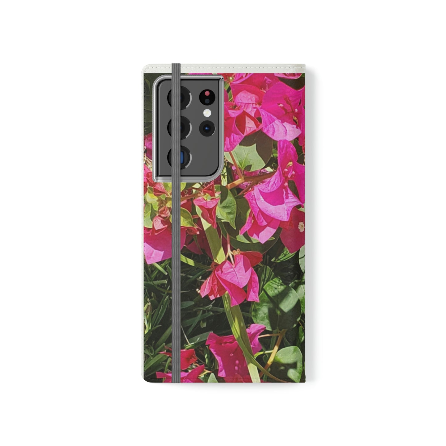 Hot Pink Bougainvillea | Folio Phone Case | High Bloom Collection | Life By Ortavia