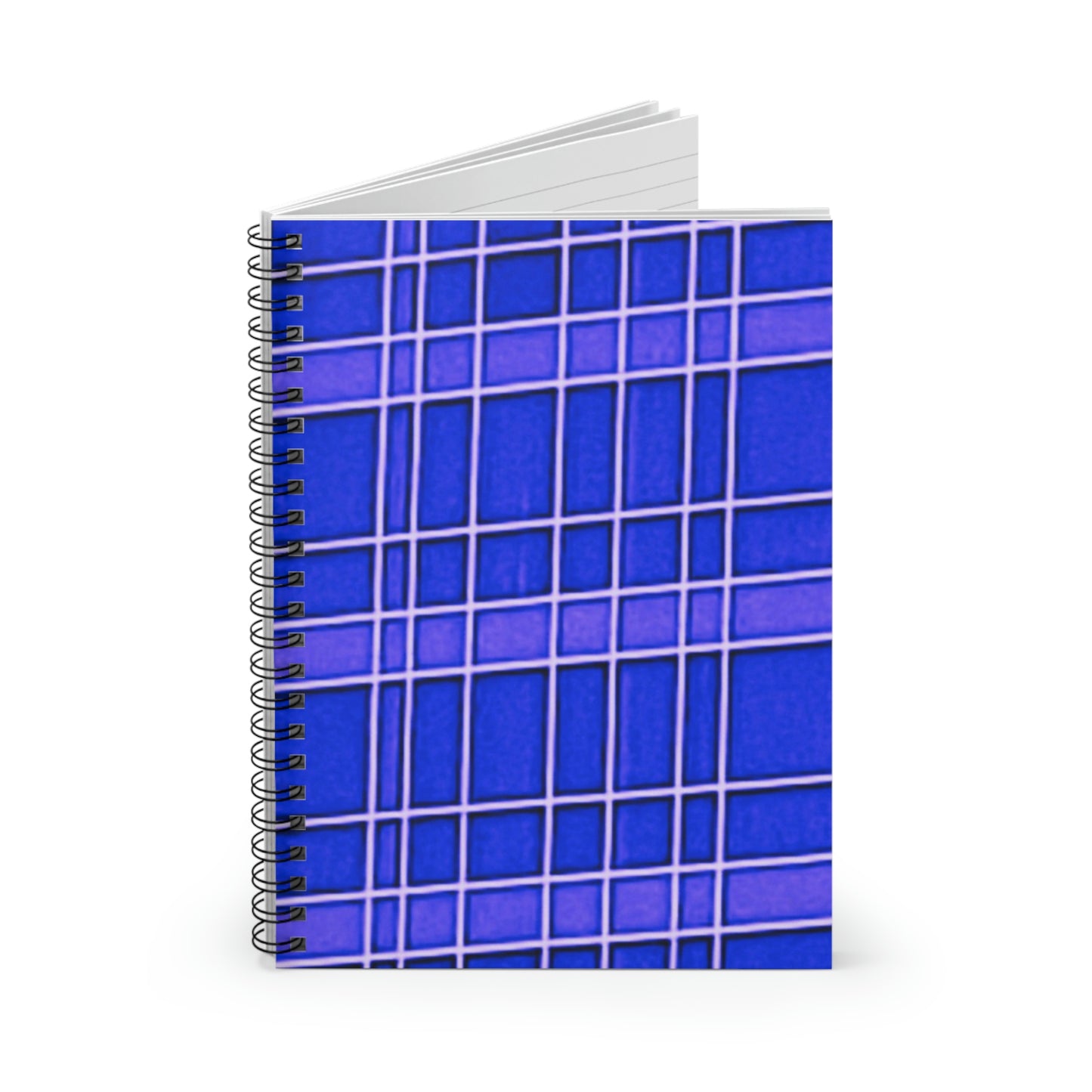 Blue/Purple | Spiral Notebook 118 pg Ruled | Vintage Window Collection | Life By Ortavia