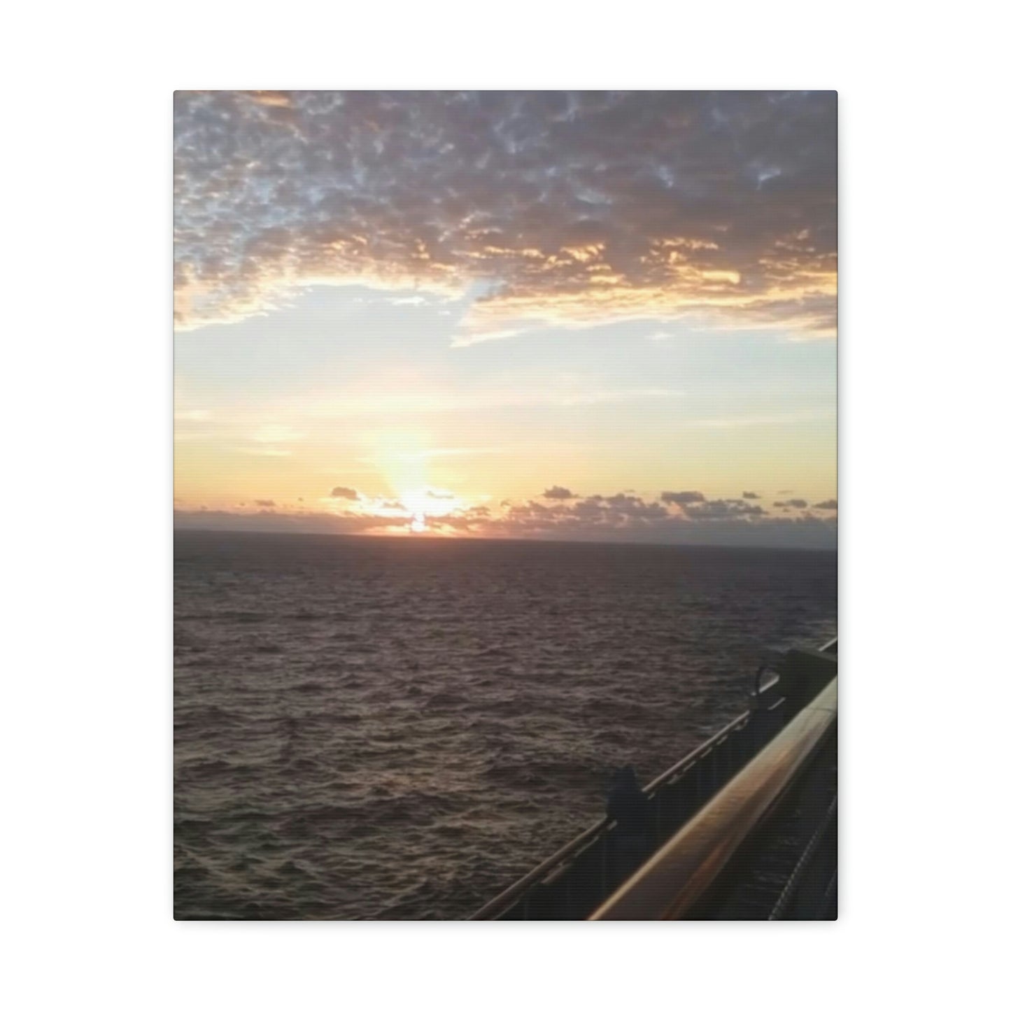 Sunrise In the Gulf of Mexico | Heavens Collection | Wall Art Print | Life By Ortavia