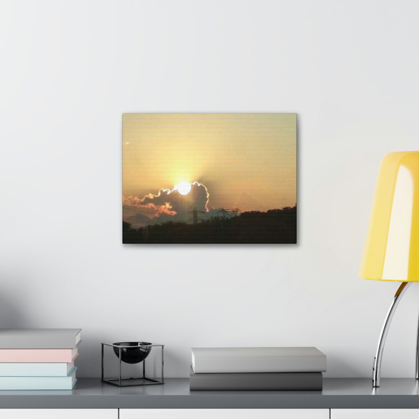 Sun in the Clouds | Wall Art Canvas | Heavens Collection | Life By Ortavia
