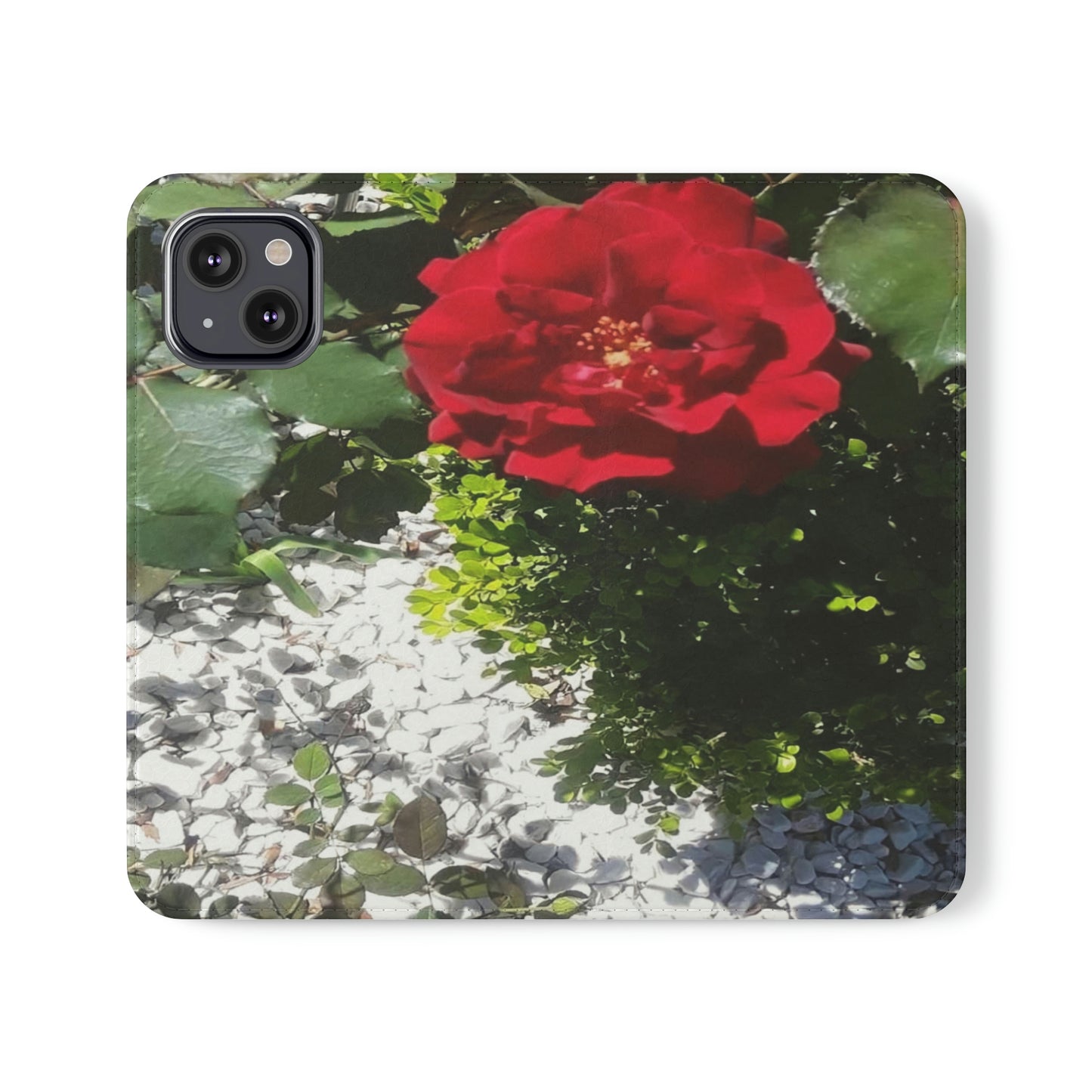 Europeana Red Rose | High Bloom Collection | Folio Phone Case | Life By Ortavia