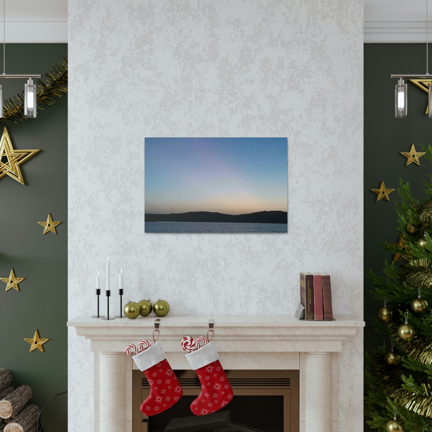 Art Prints & Wall Art, Canvas Gallery Wraps with Night At the Lake Signature Art Print