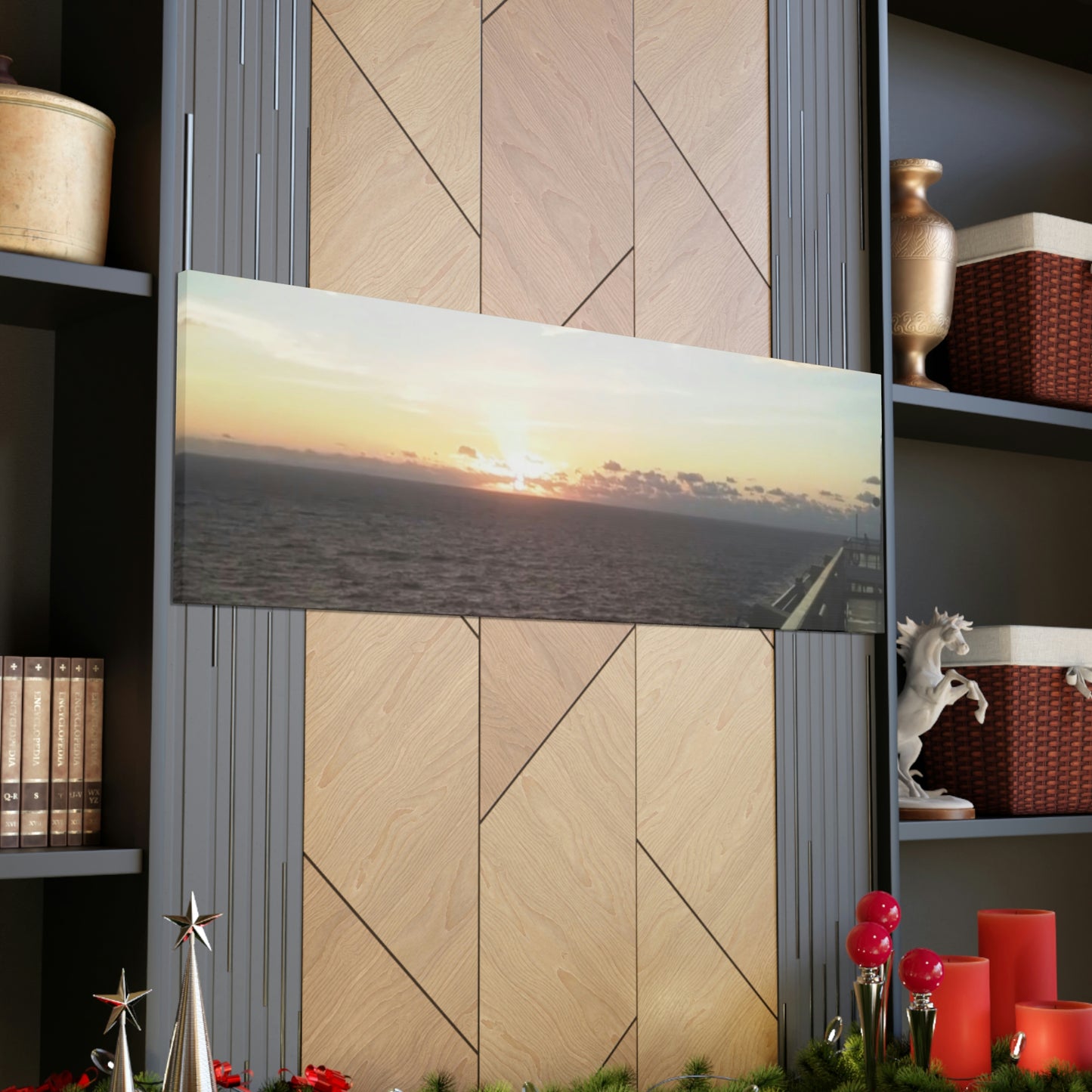 Sunrise In the Gulf of Mexico | Heavens Collection | Wall Art Print | Life By Ortavia