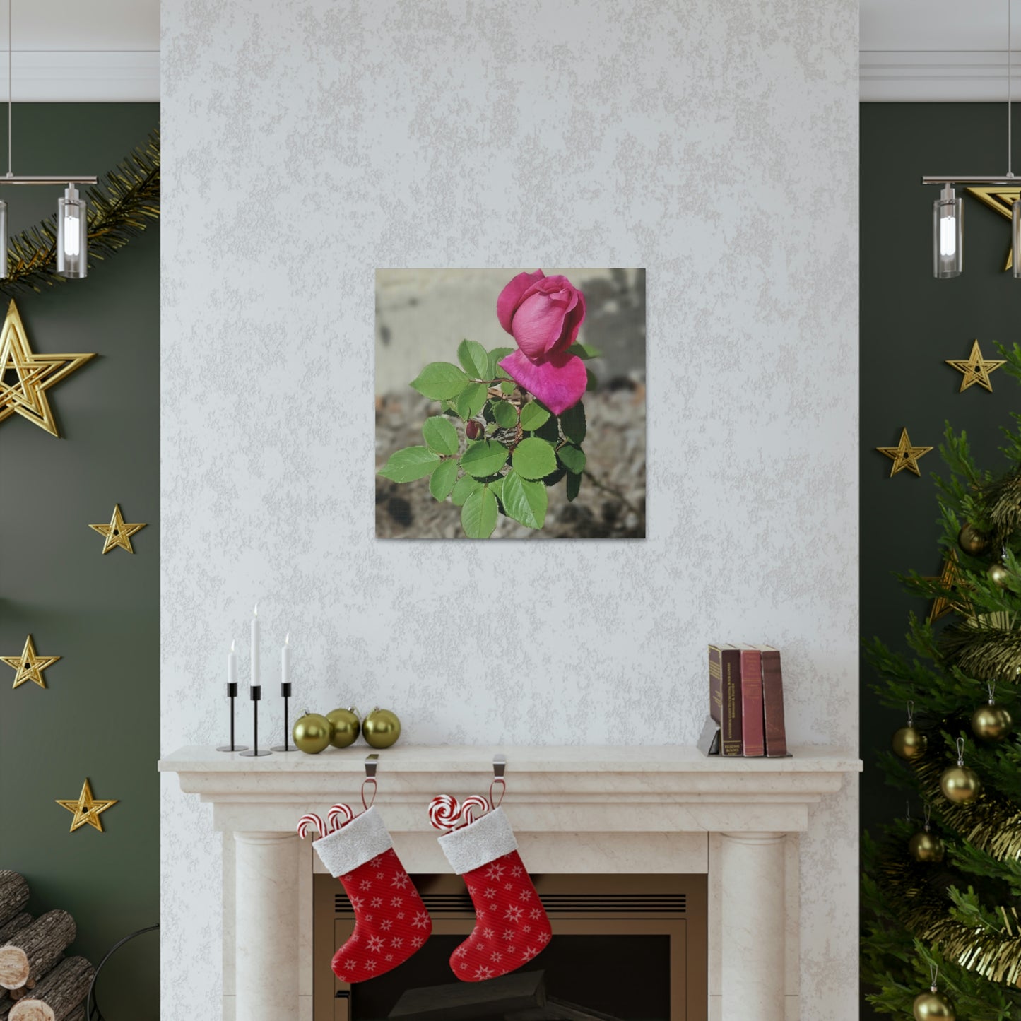 Dear Pink Rosa | High Bloom Collection | Canvas | Life By Ortavia