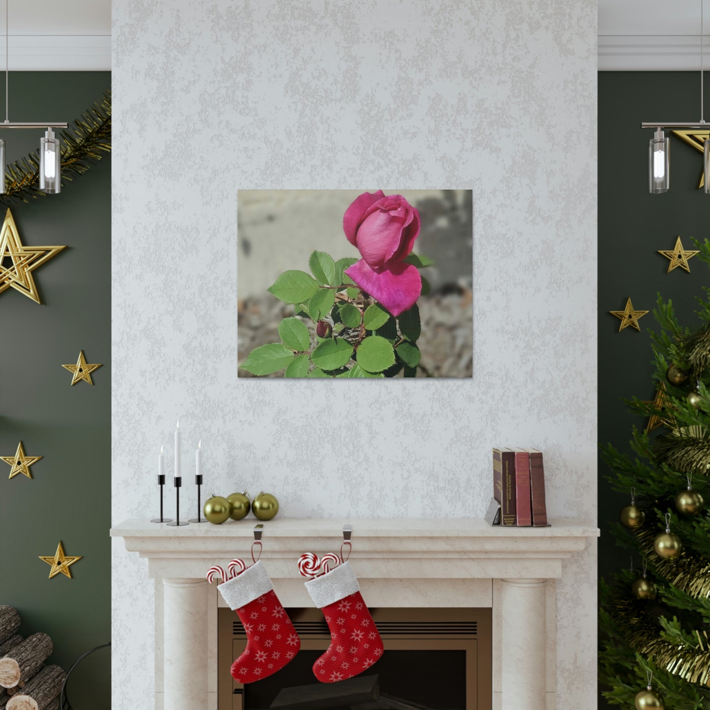 Dear Pink Rosa | High Bloom Collection | Canvas | Life By Ortavia