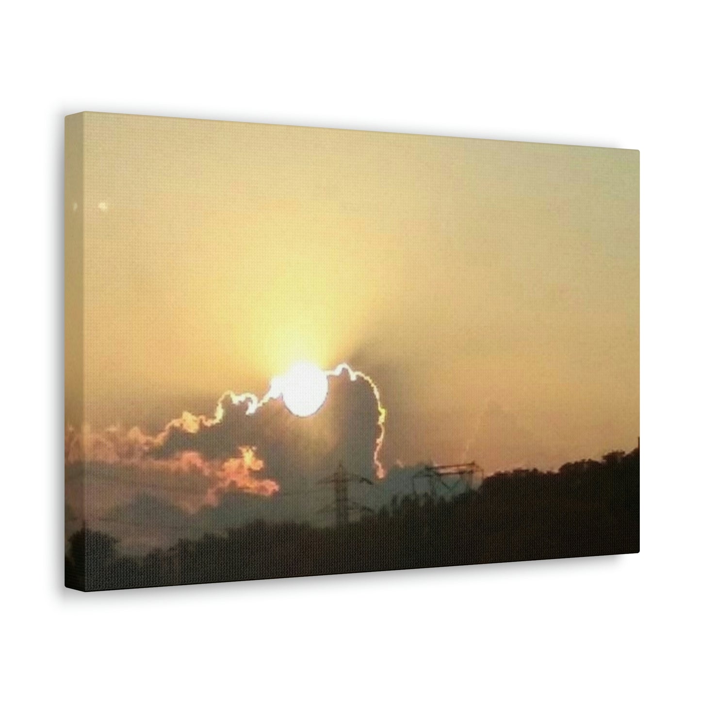 Sun in the Clouds | Wall Art Canvas | Heavens Collection | Life By Ortavia