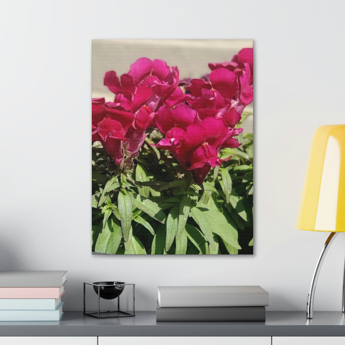 Magenta Snapdragon | Wall Art Canvas | High Bloom Collection | Life By Ortavia