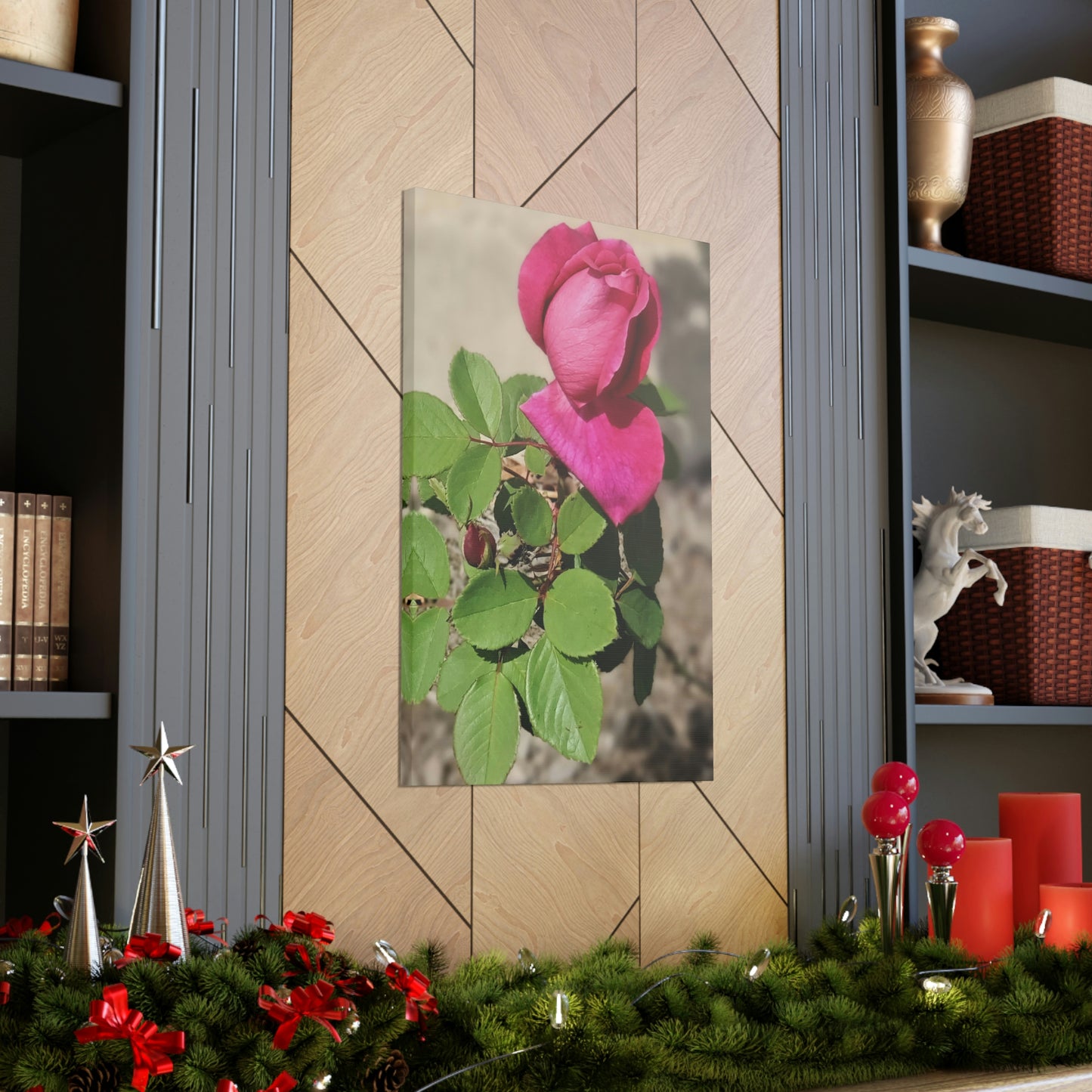 Dear Pink Rosa | High Bloom Collection | Canvas | Life By Ortavia