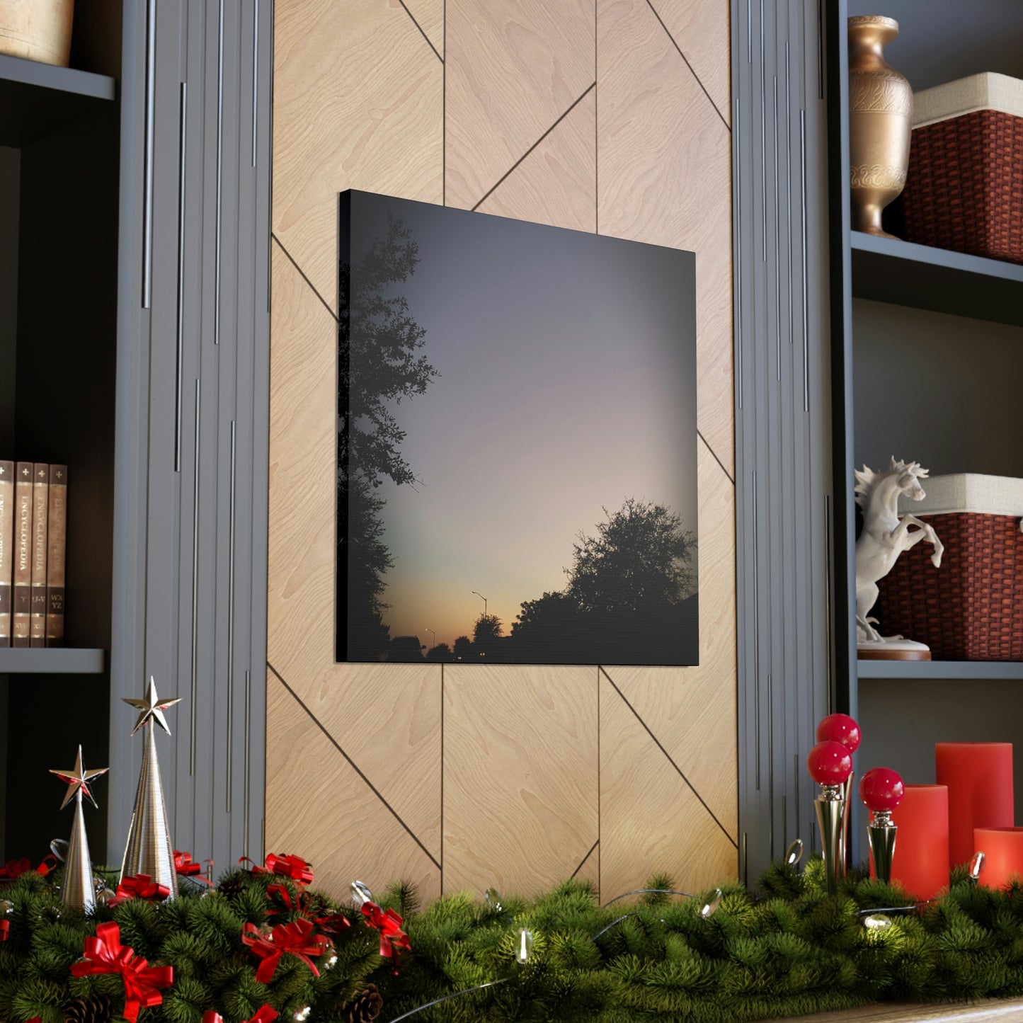 Rainbow Sunset | Wall Art Canvas | Heavens Collection | Life By Ortavia