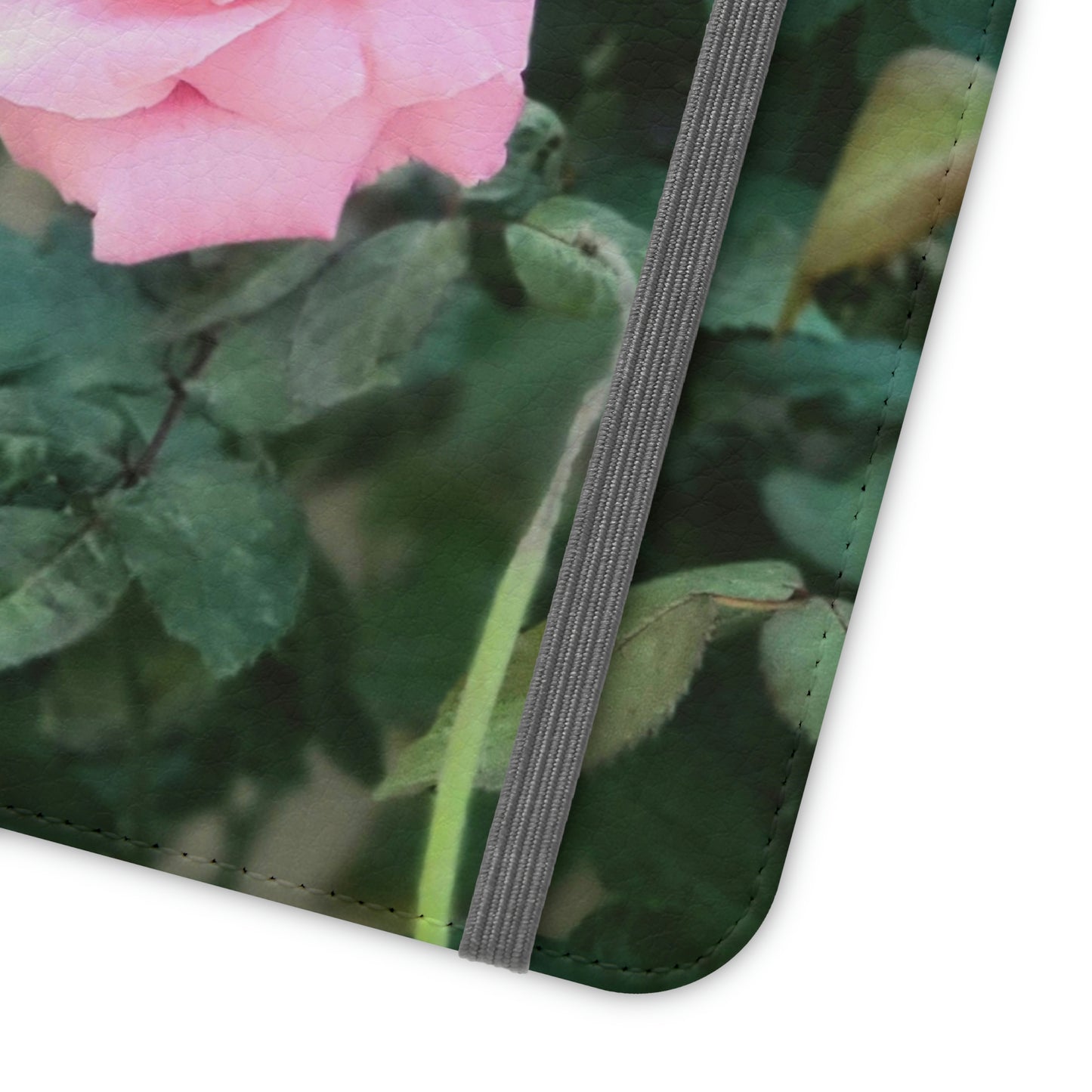 Focus on A Pink Rose | Folio Phone Case | High Bloom Collection | Life By Ortavia