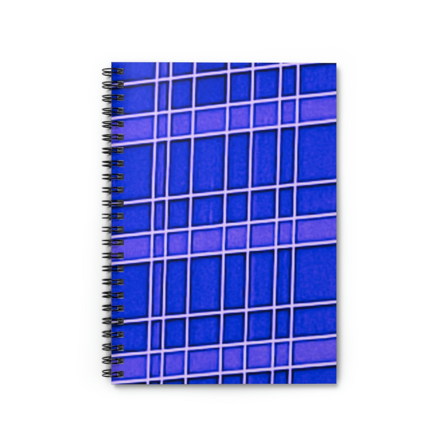Blue/Purple | Spiral Notebook 118 pg Ruled | Vintage Window Collection | Life By Ortavia