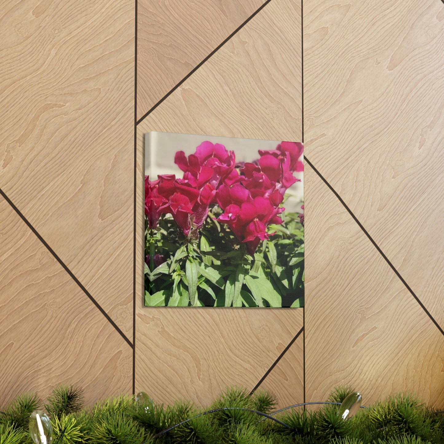 Magenta Snapdragon | Wall Art Canvas | High Bloom Collection | Life By Ortavia