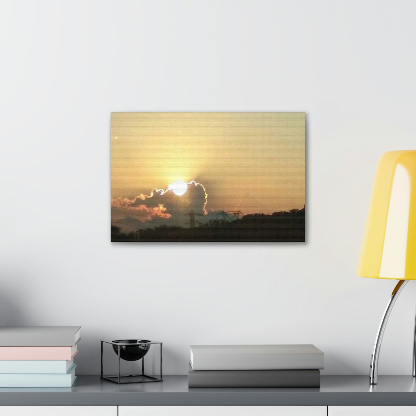 Sun in the Clouds | Wall Art Canvas | Heavens Collection | Life By Ortavia