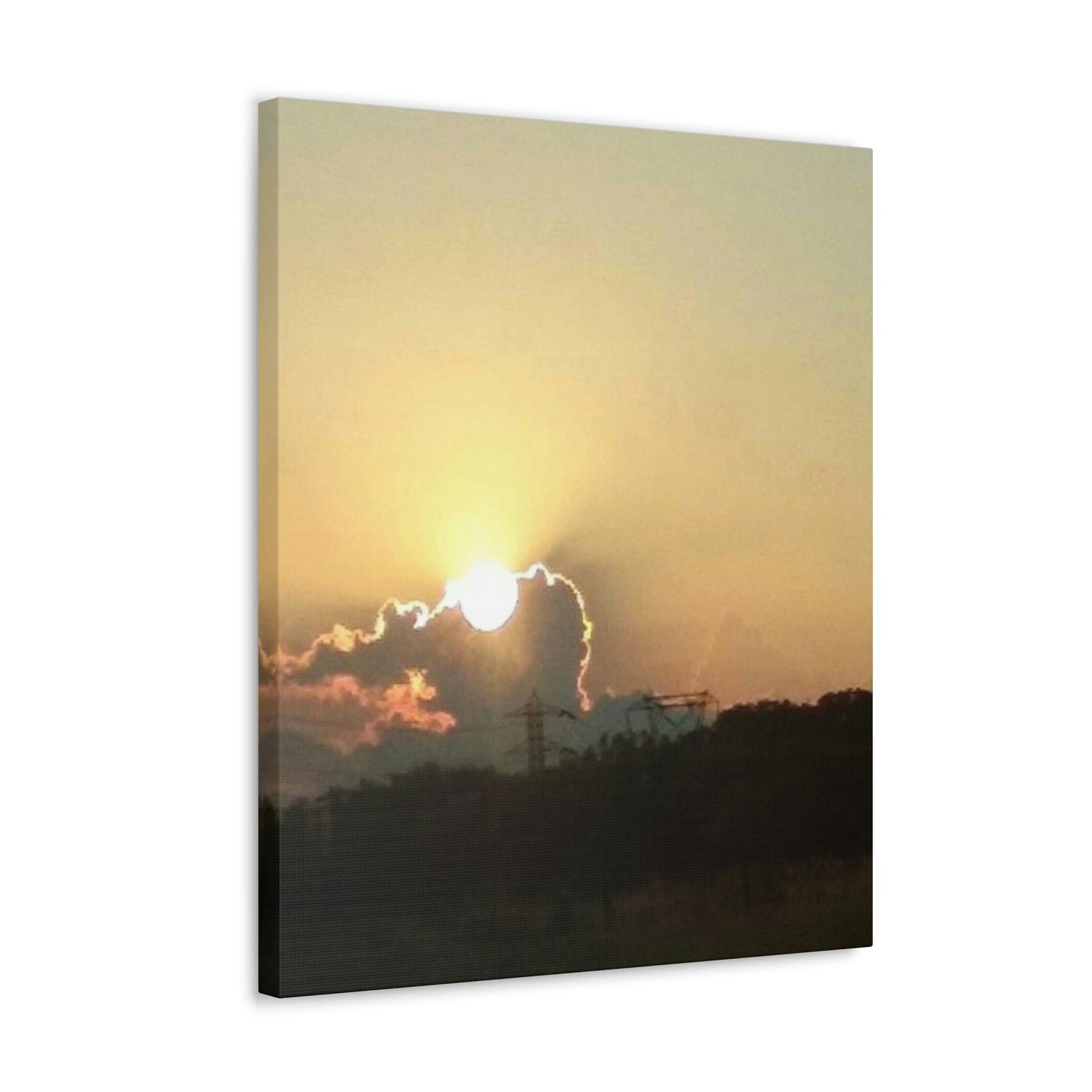Sun in the Clouds | Wall Art Canvas | Heavens Collection | Life By Ortavia