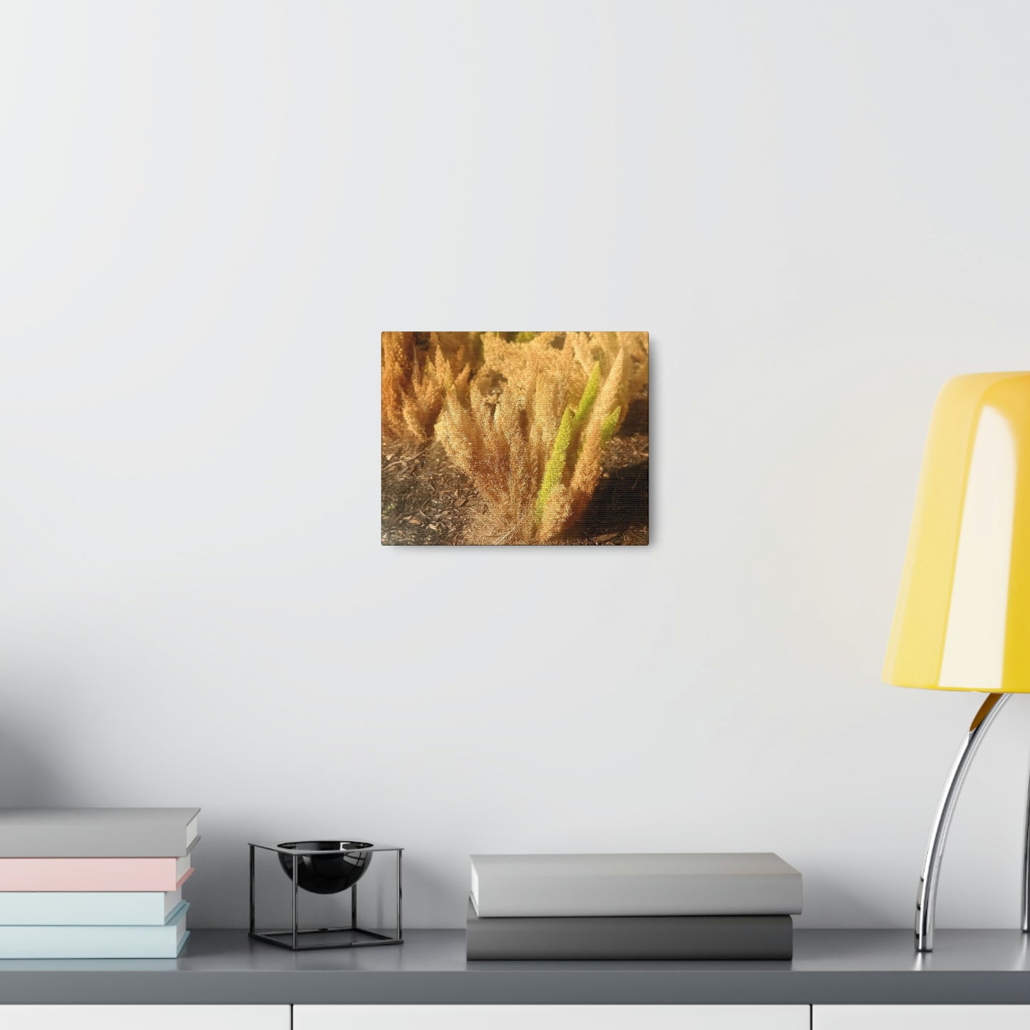 Golden Foxtail Fern | Wall Art Canvas | High Bloom Collection | Life By Ortavia