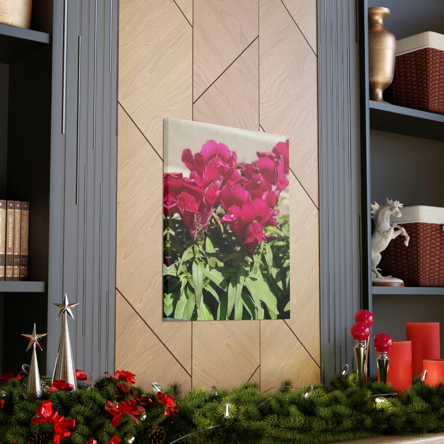 Magenta Snapdragon | Wall Art Canvas | High Bloom Collection | Life By Ortavia