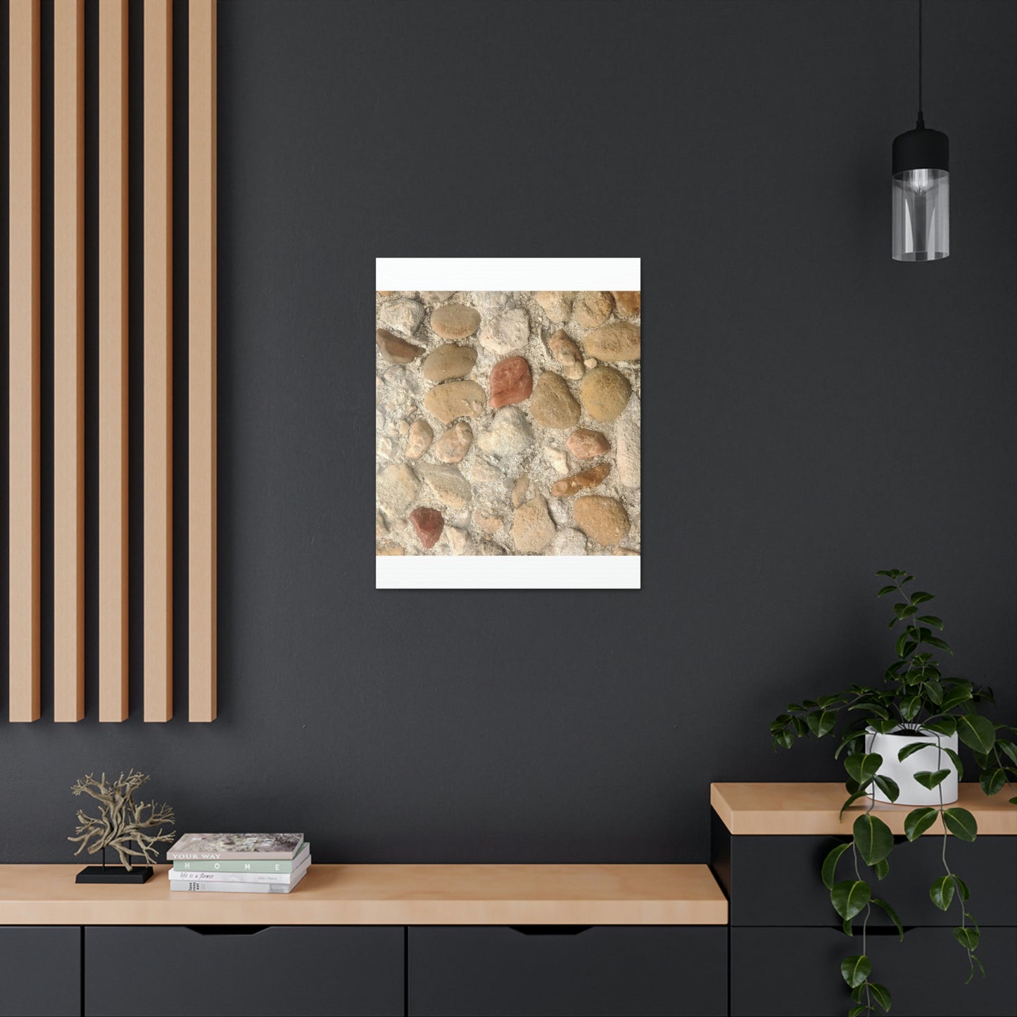 Big Gravel Sidewalk | Wall Art Print | Urban Geographic Collection | Life By Ortavia