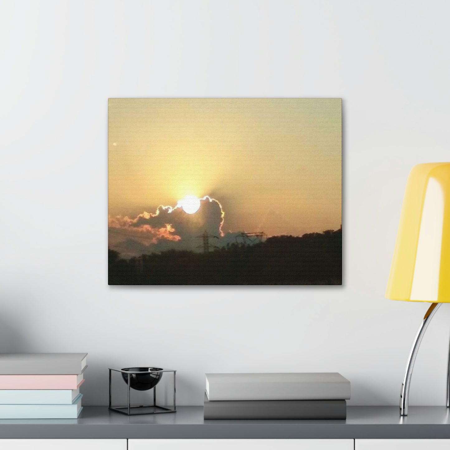 Sun in the Clouds | Wall Art Canvas | Heavens Collection | Life By Ortavia