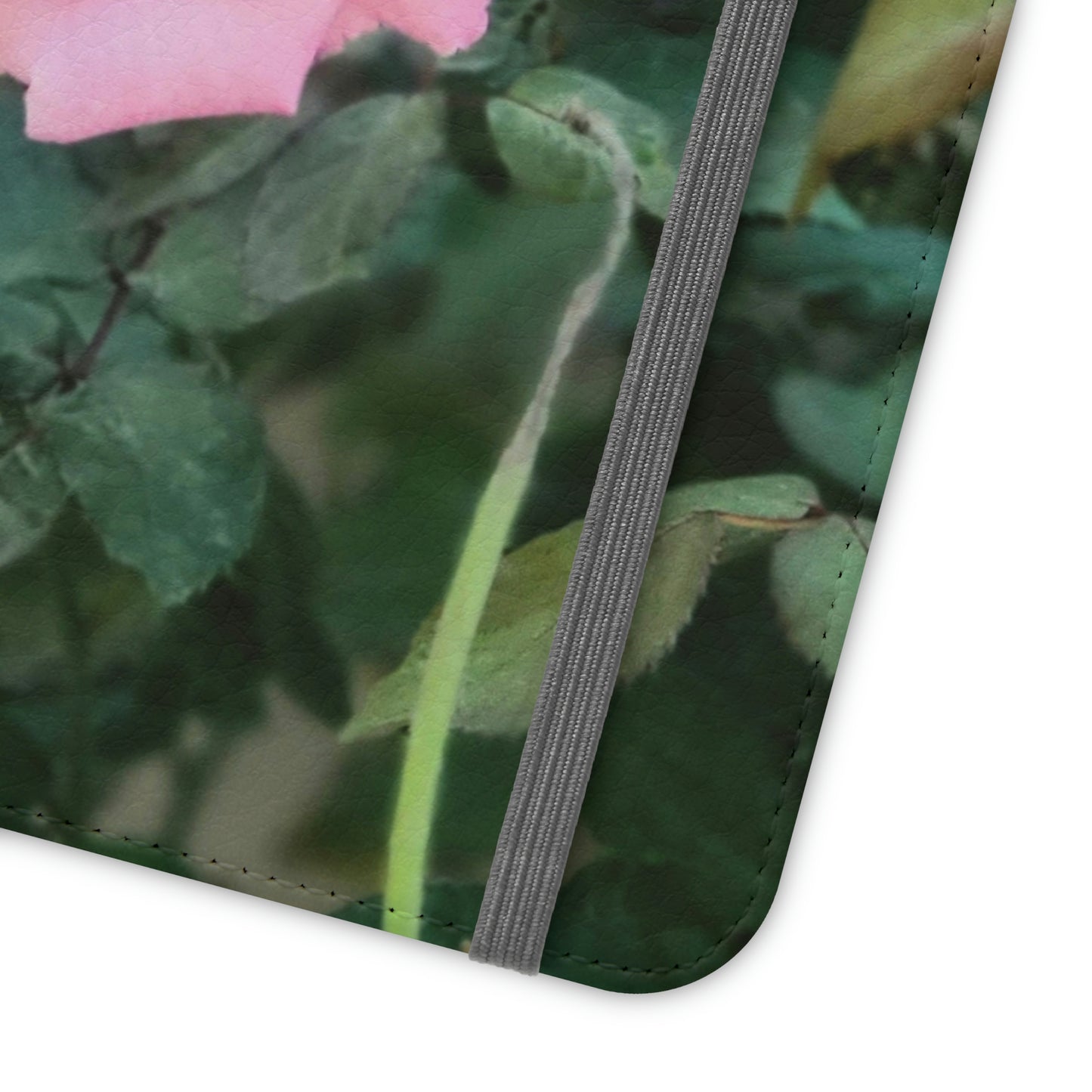 Focus on A Pink Rose | Folio Phone Case | High Bloom Collection | Life By Ortavia