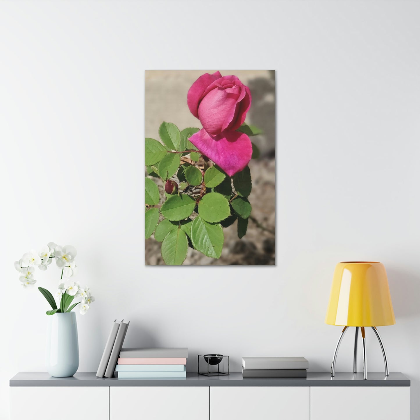 Dear Pink Rosa | High Bloom Collection | Canvas | Life By Ortavia