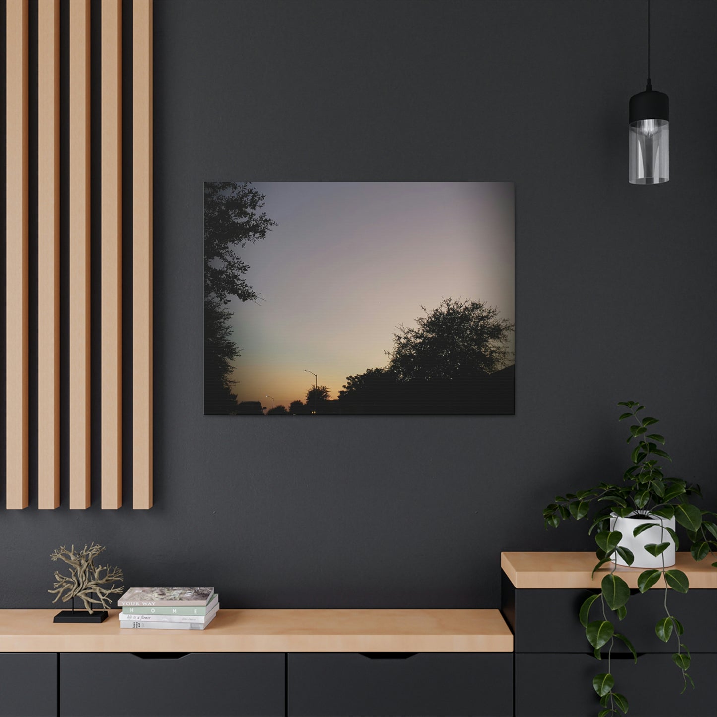 Rainbow Sunset | Wall Art Canvas | Heavens Collection | Life By Ortavia