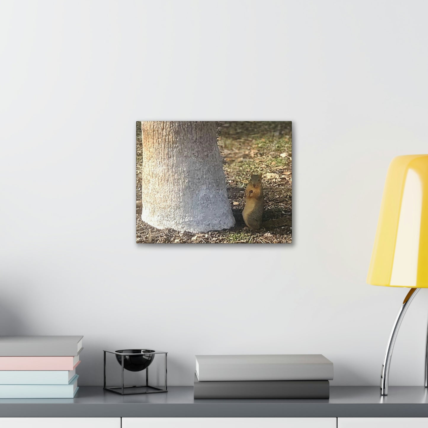 Squirrel and A Nut | Wall Art Print | Urban Geographic Collection | Life By Ortavia