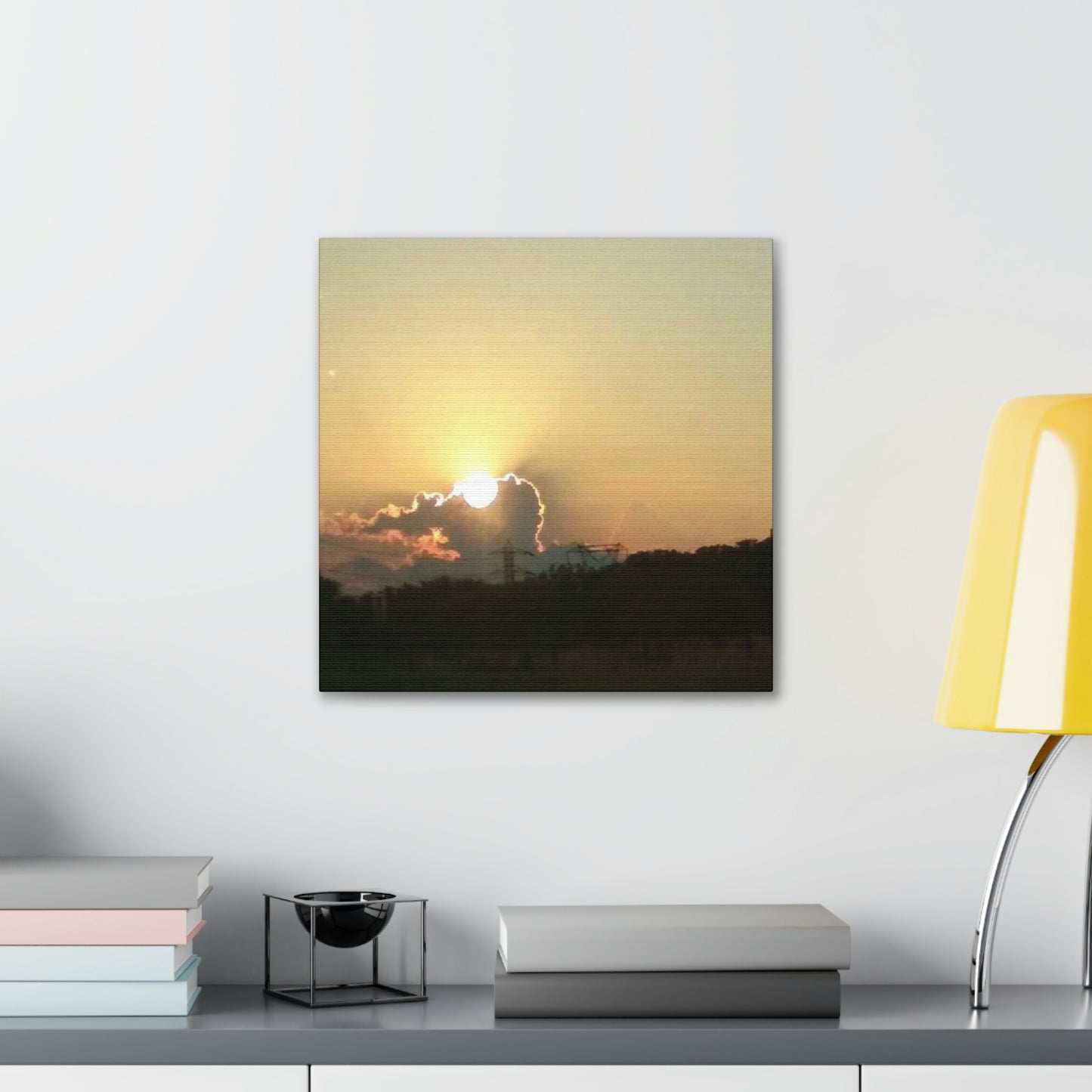 Sun in the Clouds | Wall Art Canvas | Heavens Collection | Life By Ortavia
